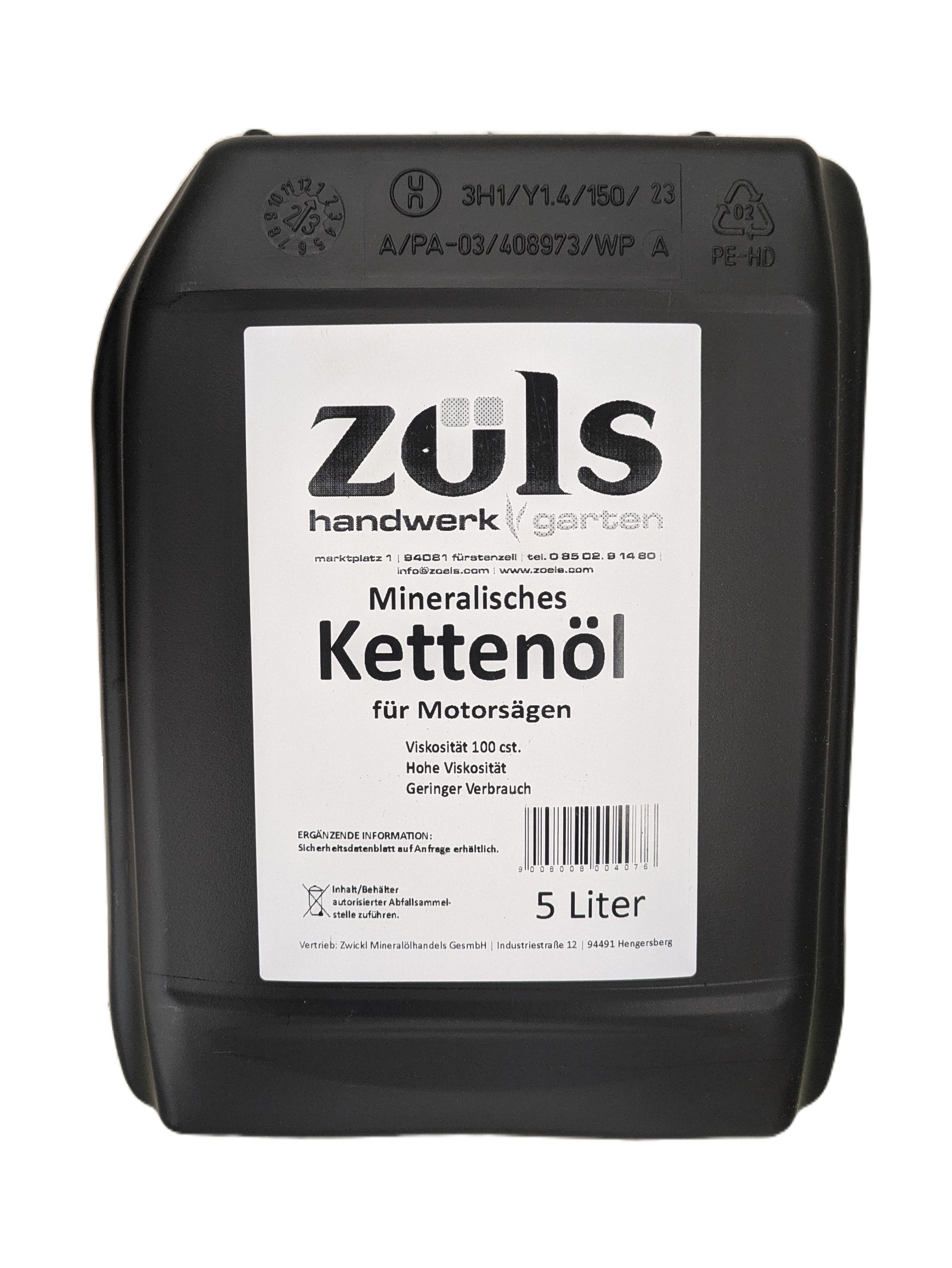 SUPER OIL Kettenöl 100, 5 Ltr.