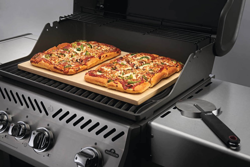 Rechteckiger Pizzastein, 51x34cm #2
