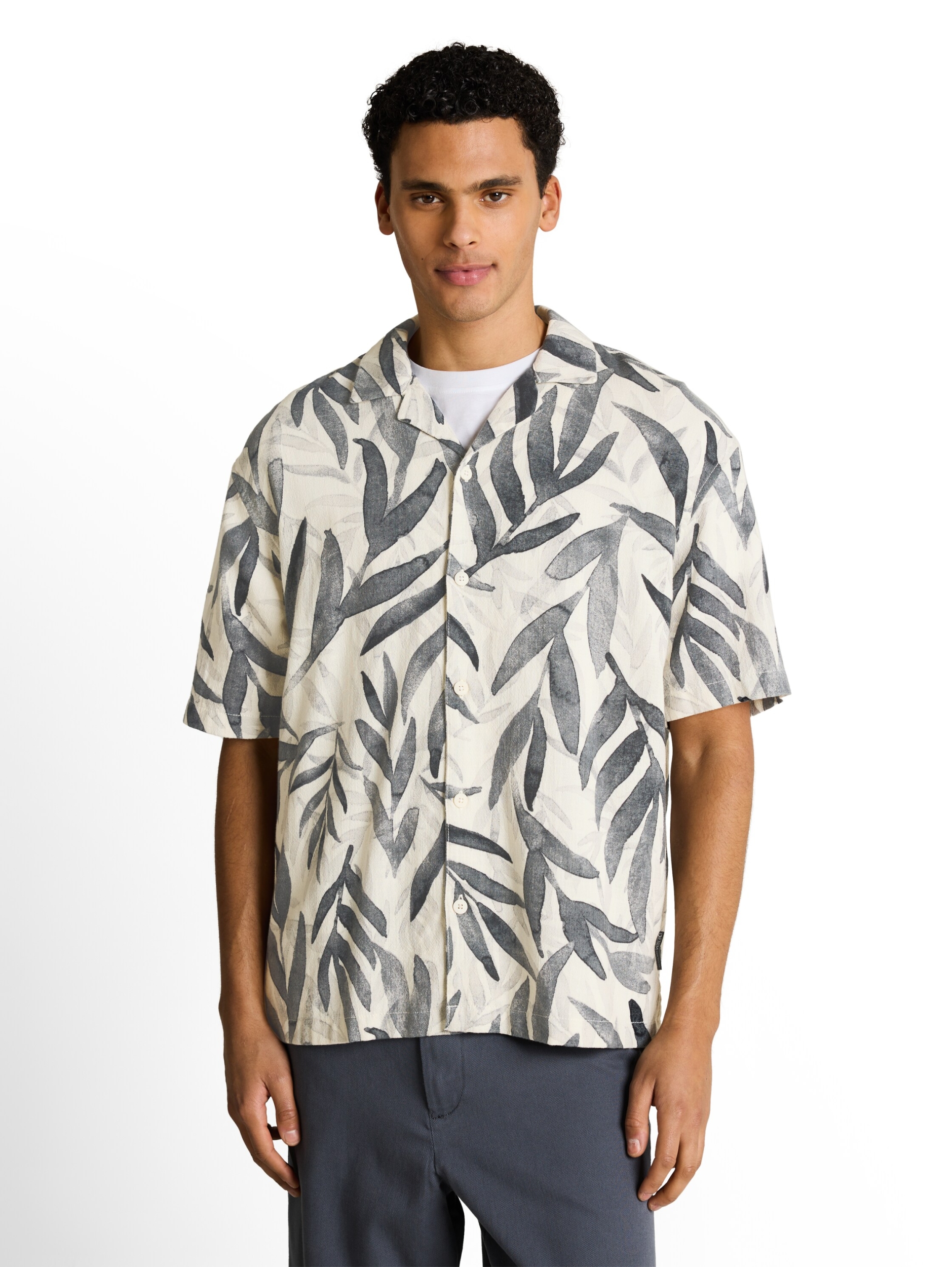 loose viscose cotton resort sh #5