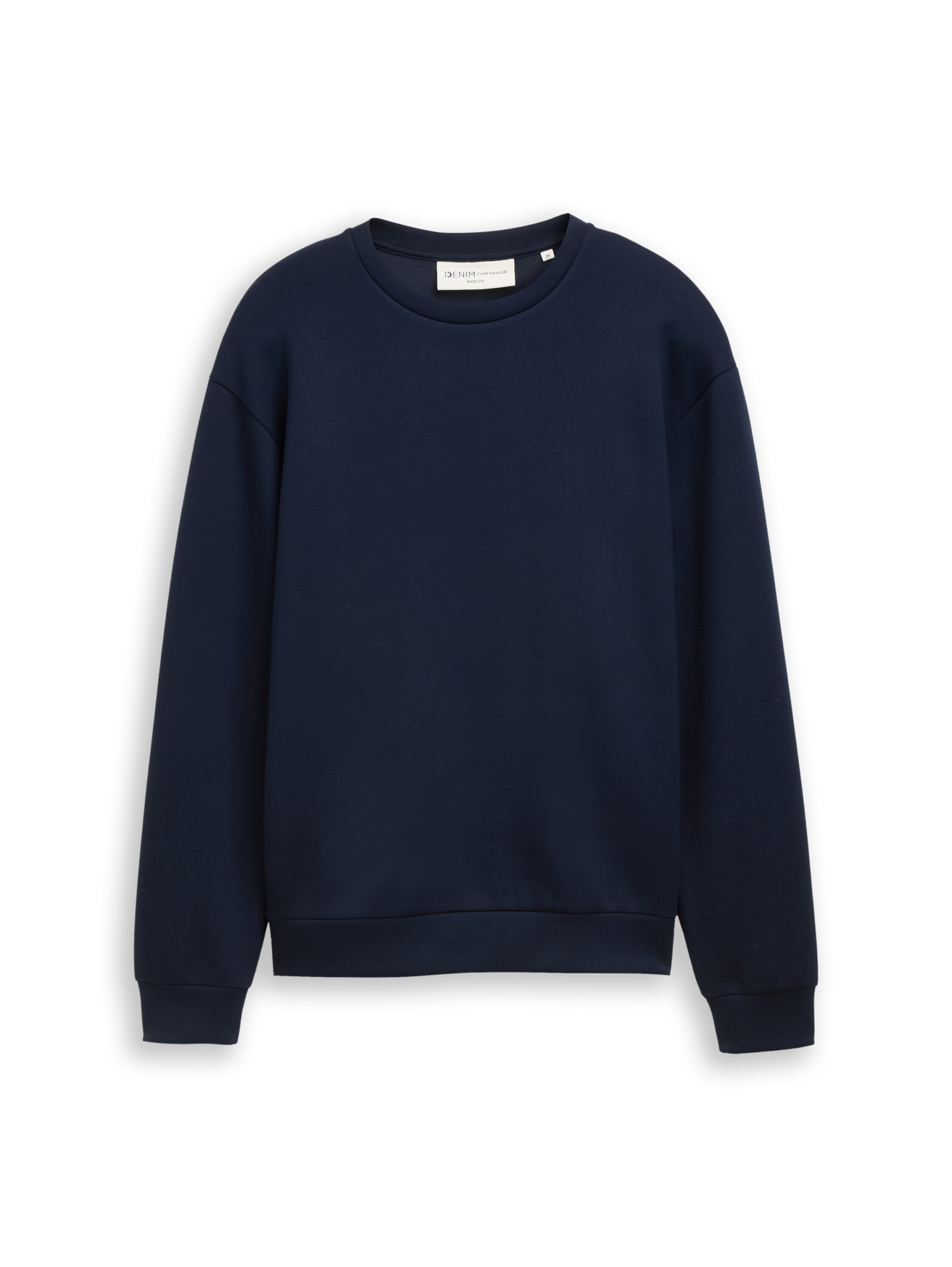 solid sleek crew neck sweater #1
