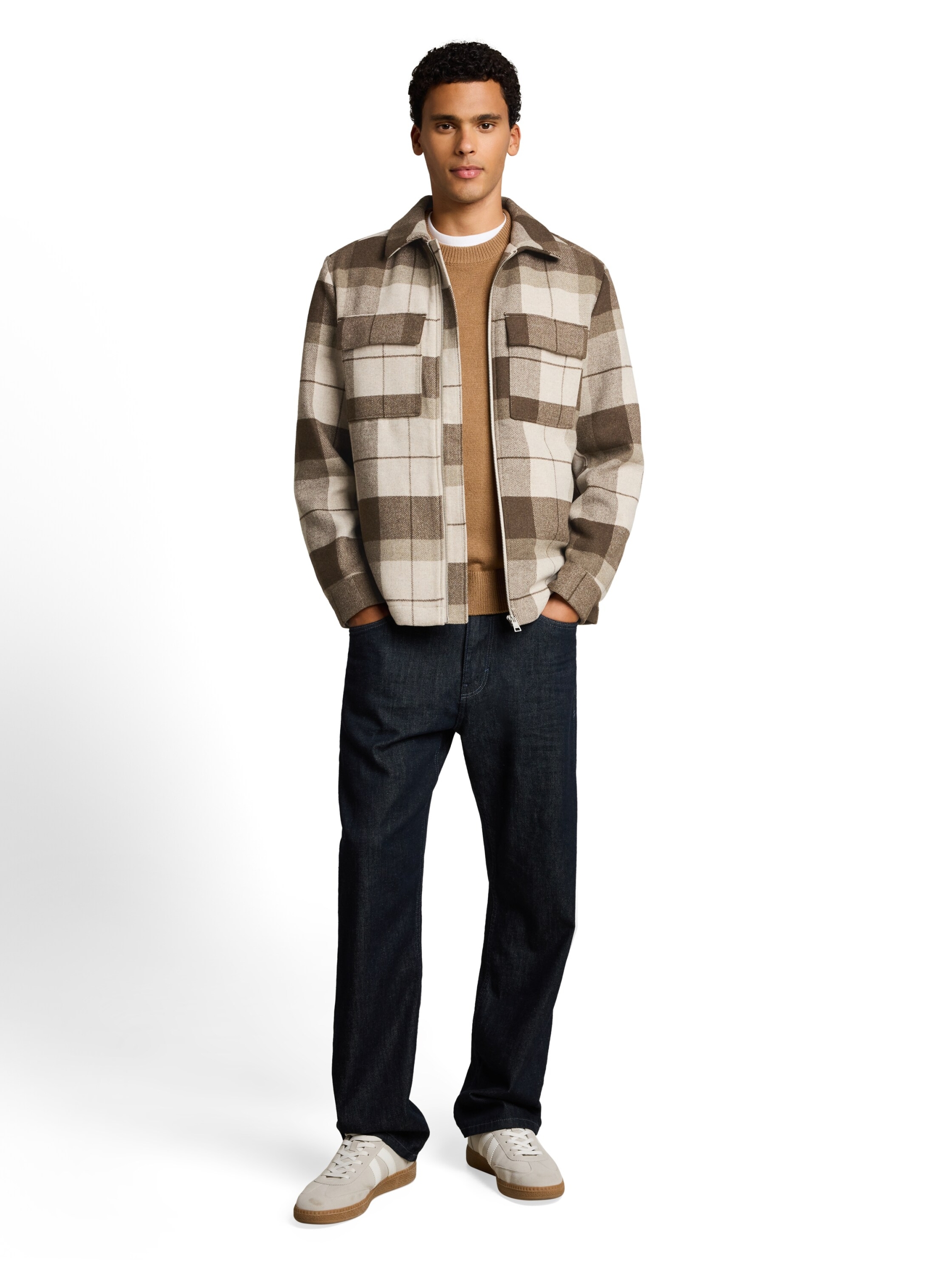 wool optic overshirt #3