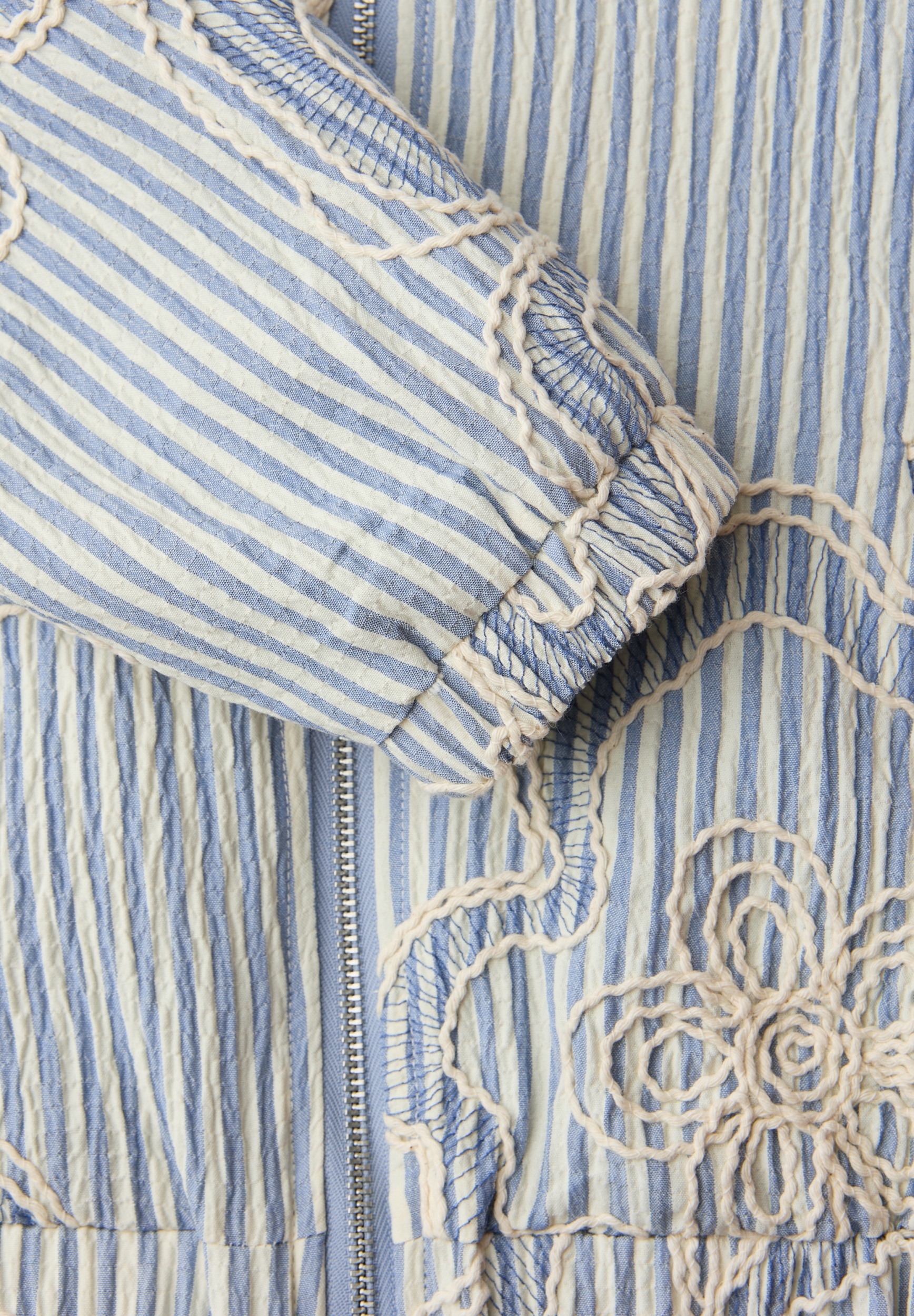 STUDIO Striped Blouson Jkt #2