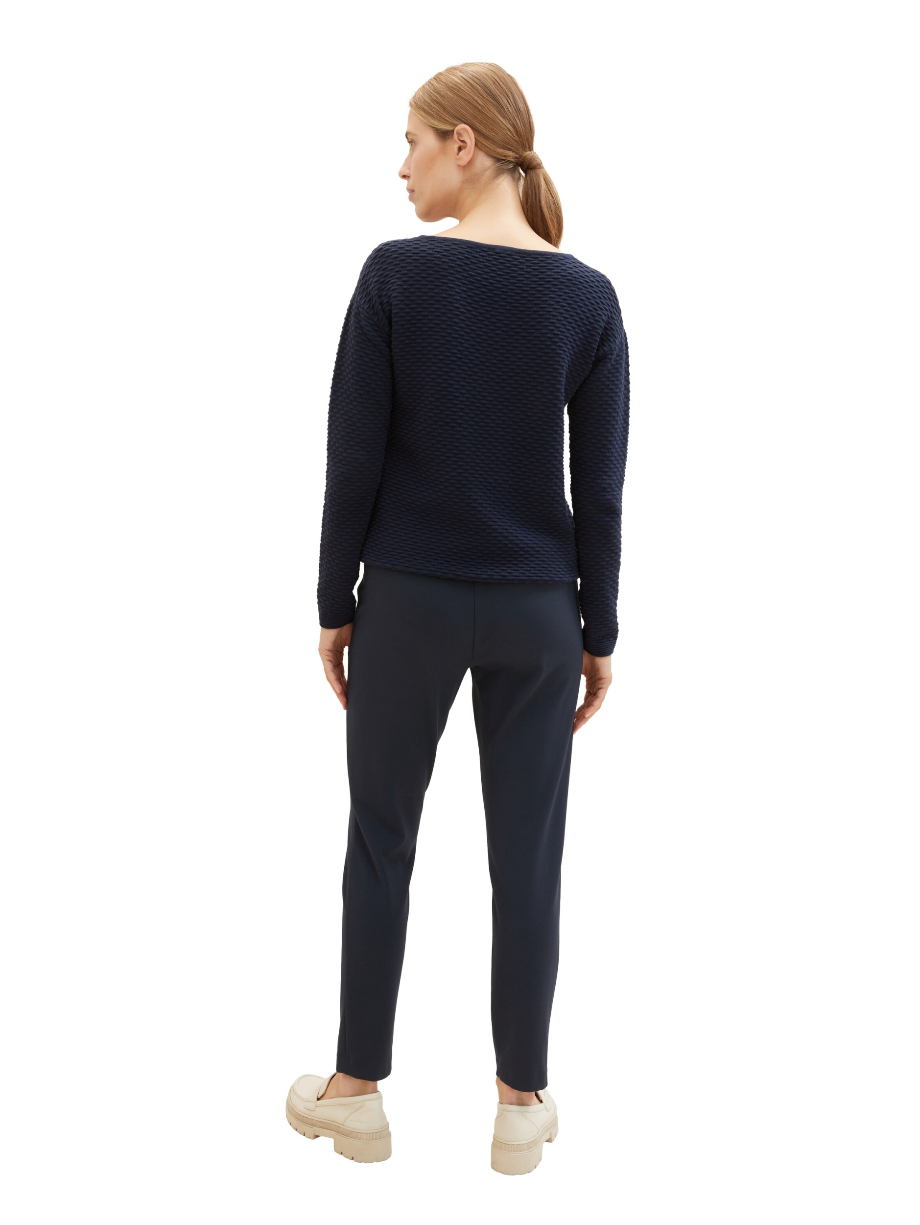 jersey loose fit pants ankle #4
