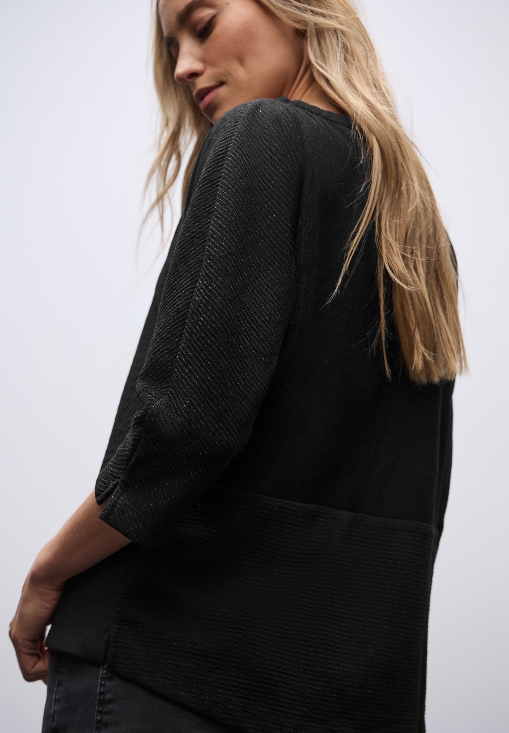 EOS_Structured shirt w. lurex #4