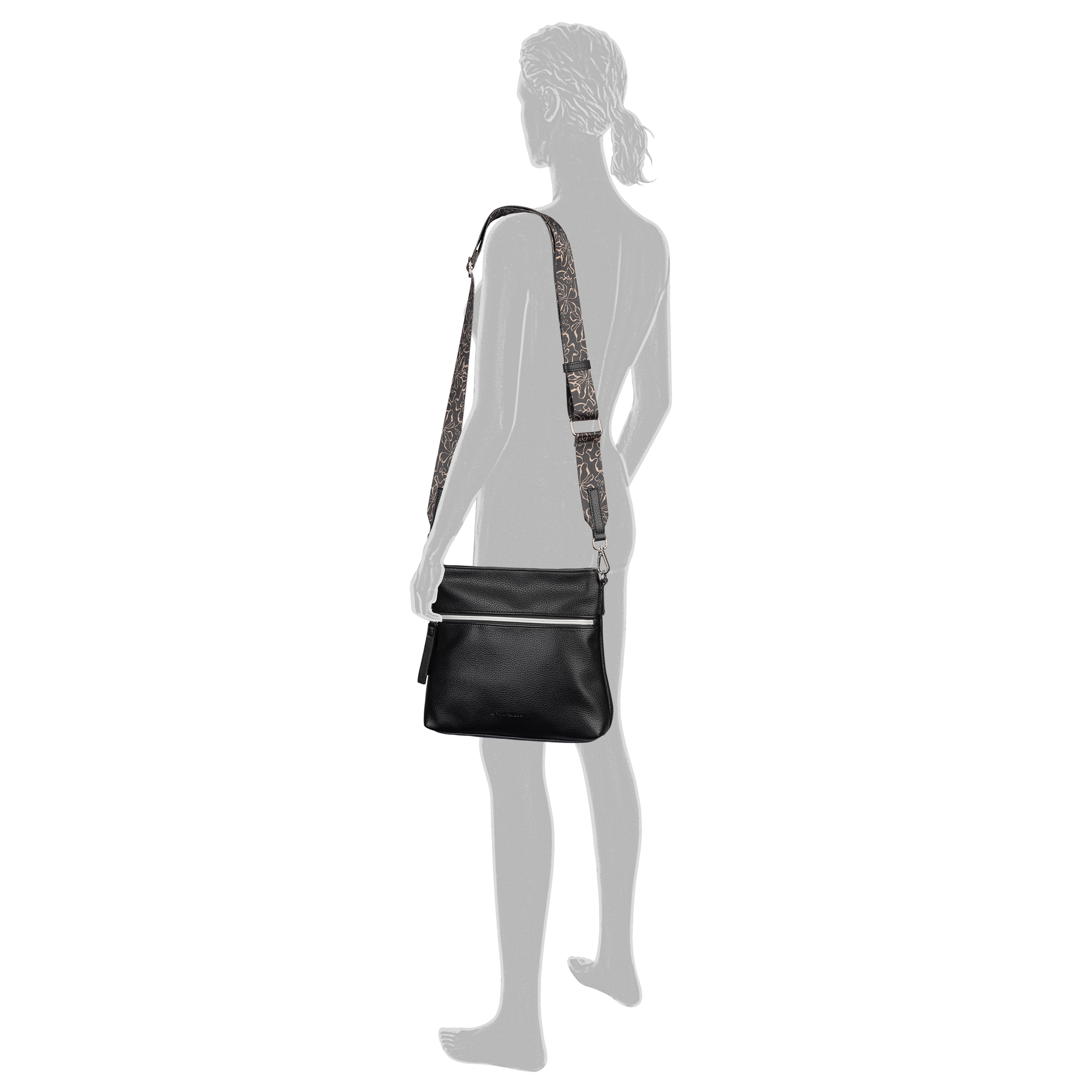 Orla, Cross bag M, black #4