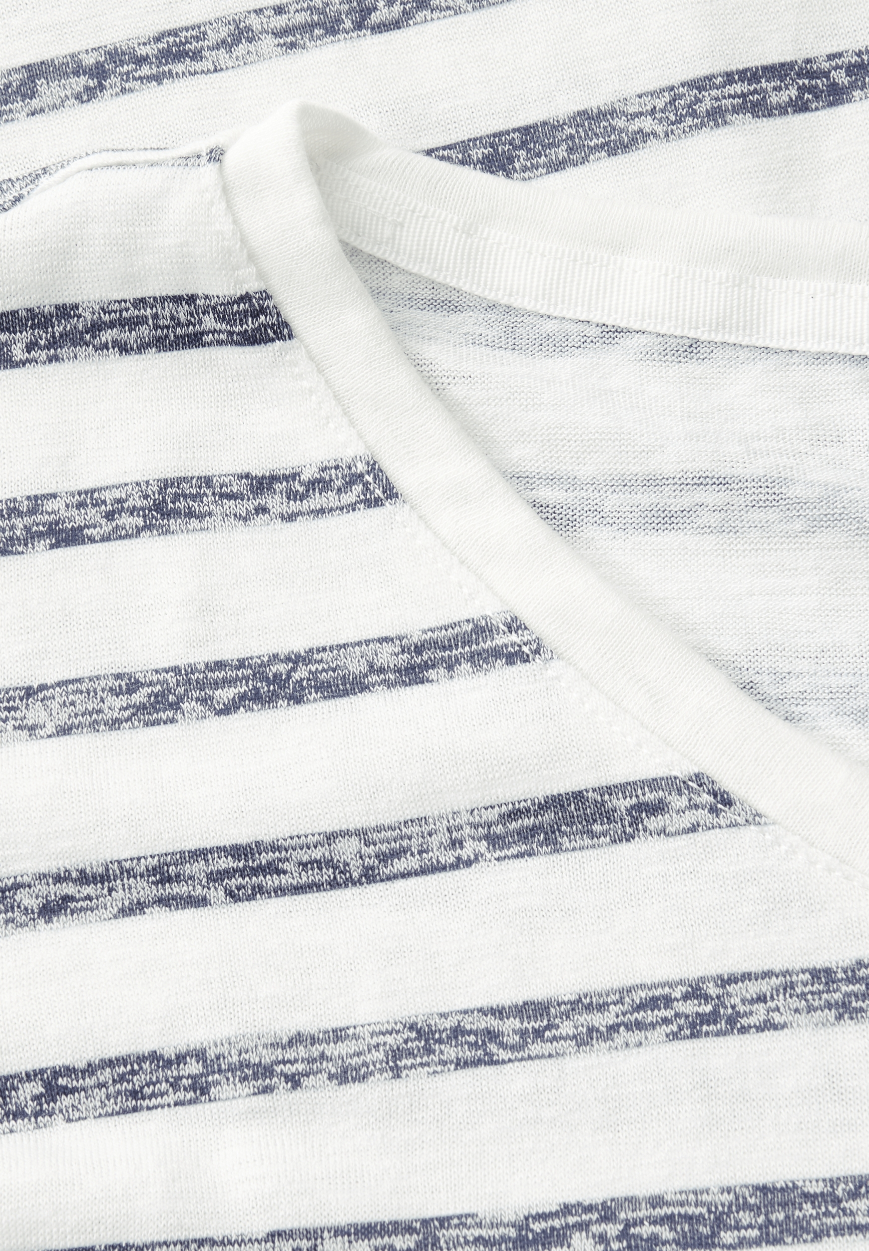 Striped Summer Knit V-Neck #2
