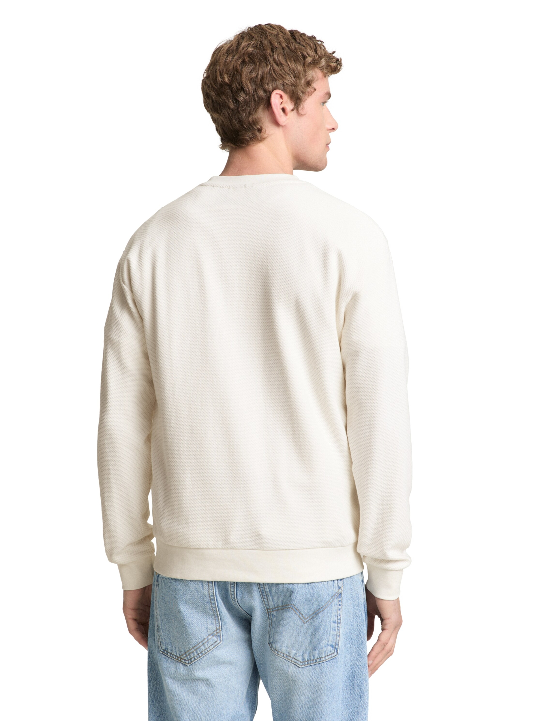 structured crew neck #4