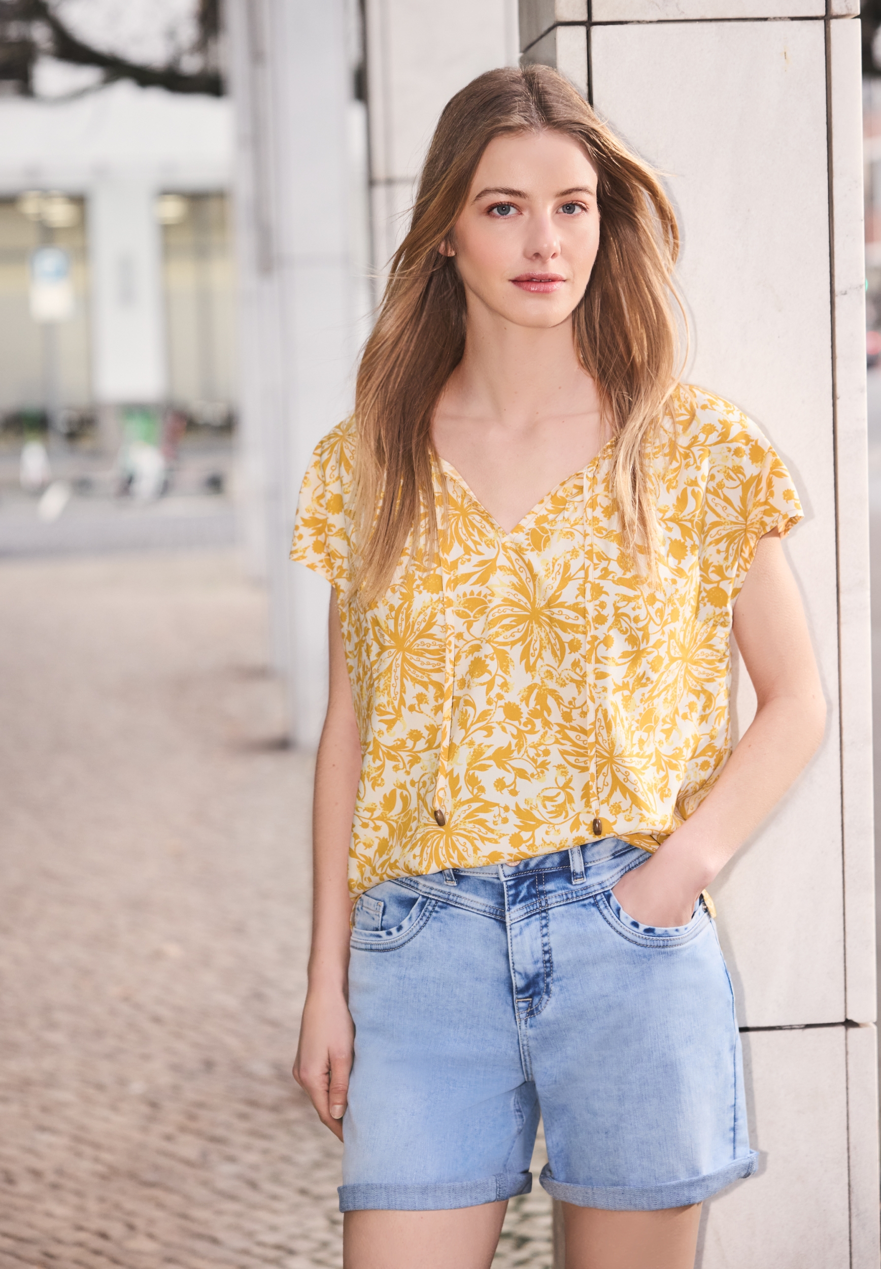 Shirtblouse w string detail AO #3