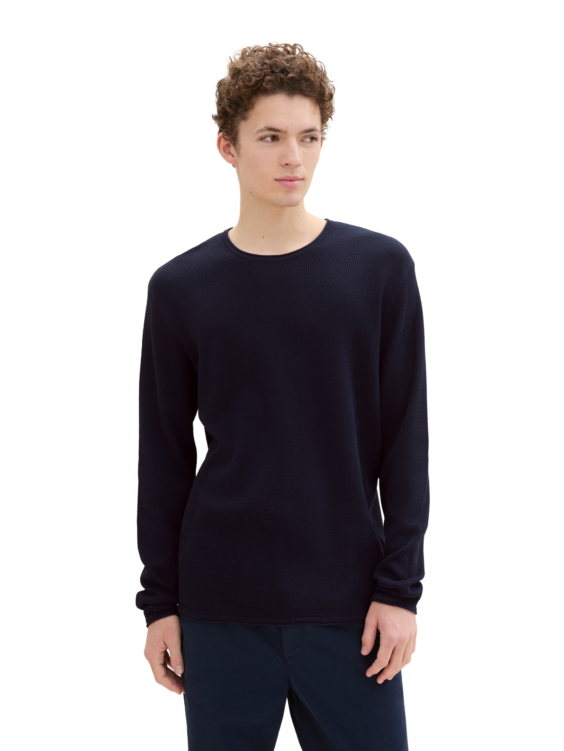 structured roll edge knit #2
