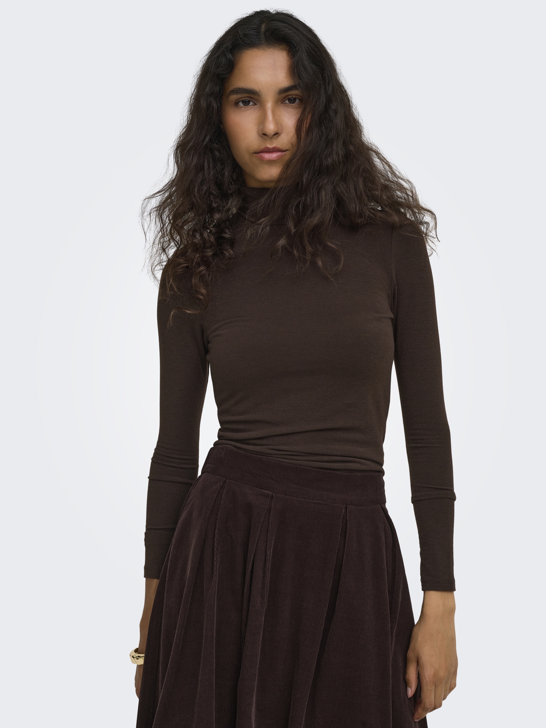 ONLGLAMOUR L/S ROLL-NECK TOP JRS NOOS #7
