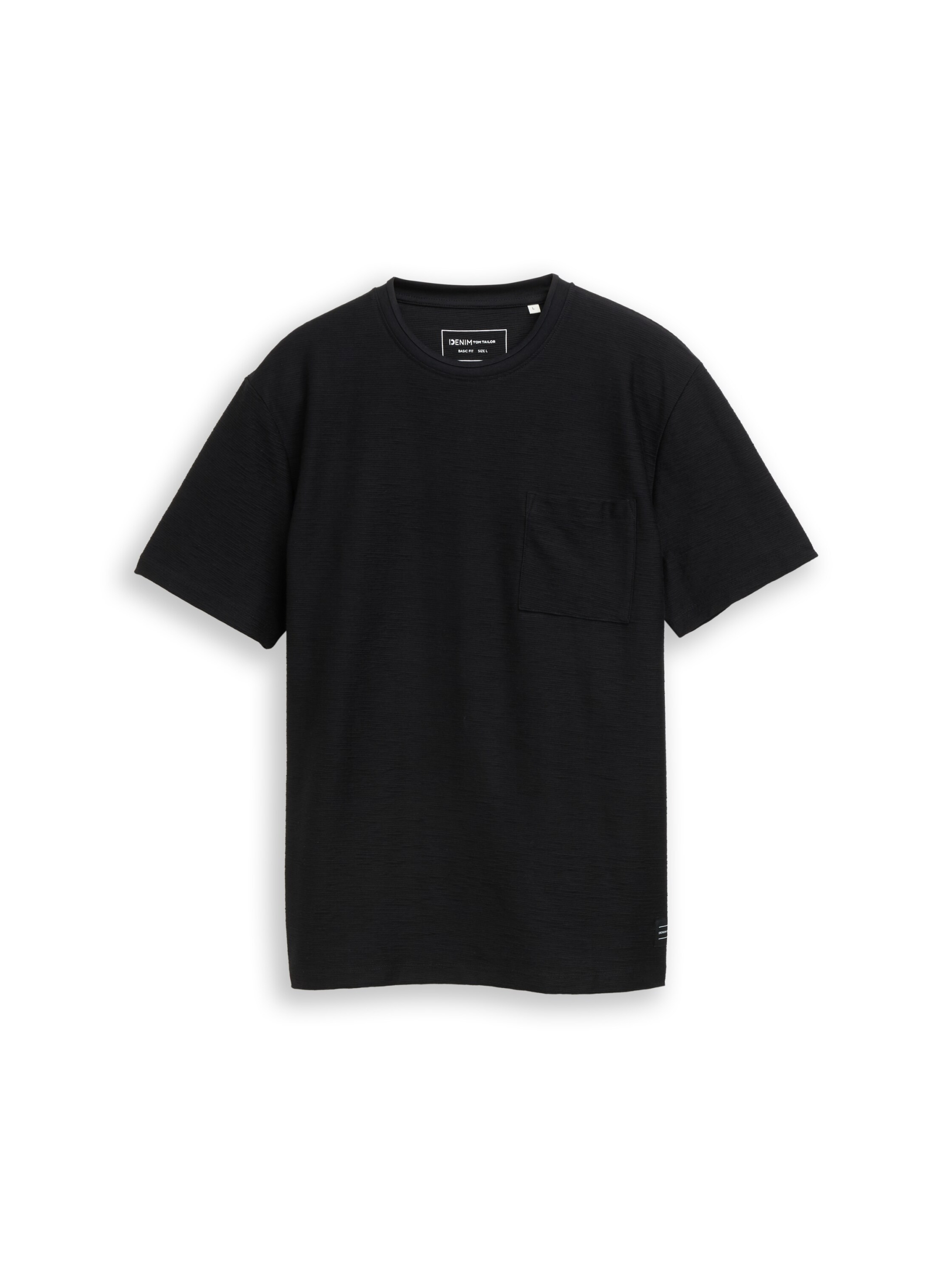 structured t-shirt with pocket #1