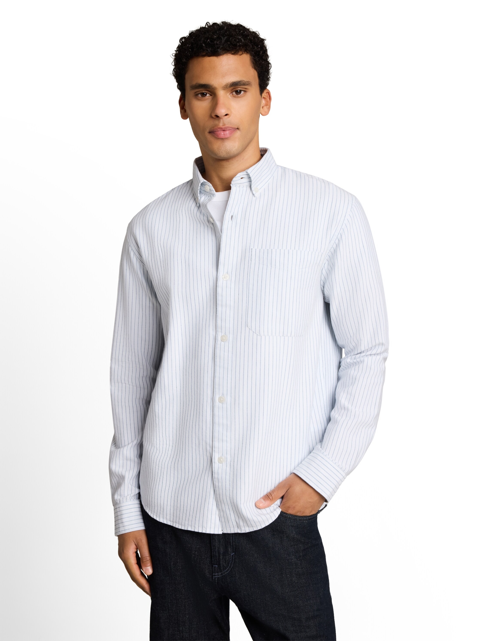 relaxed striped shirt #5
