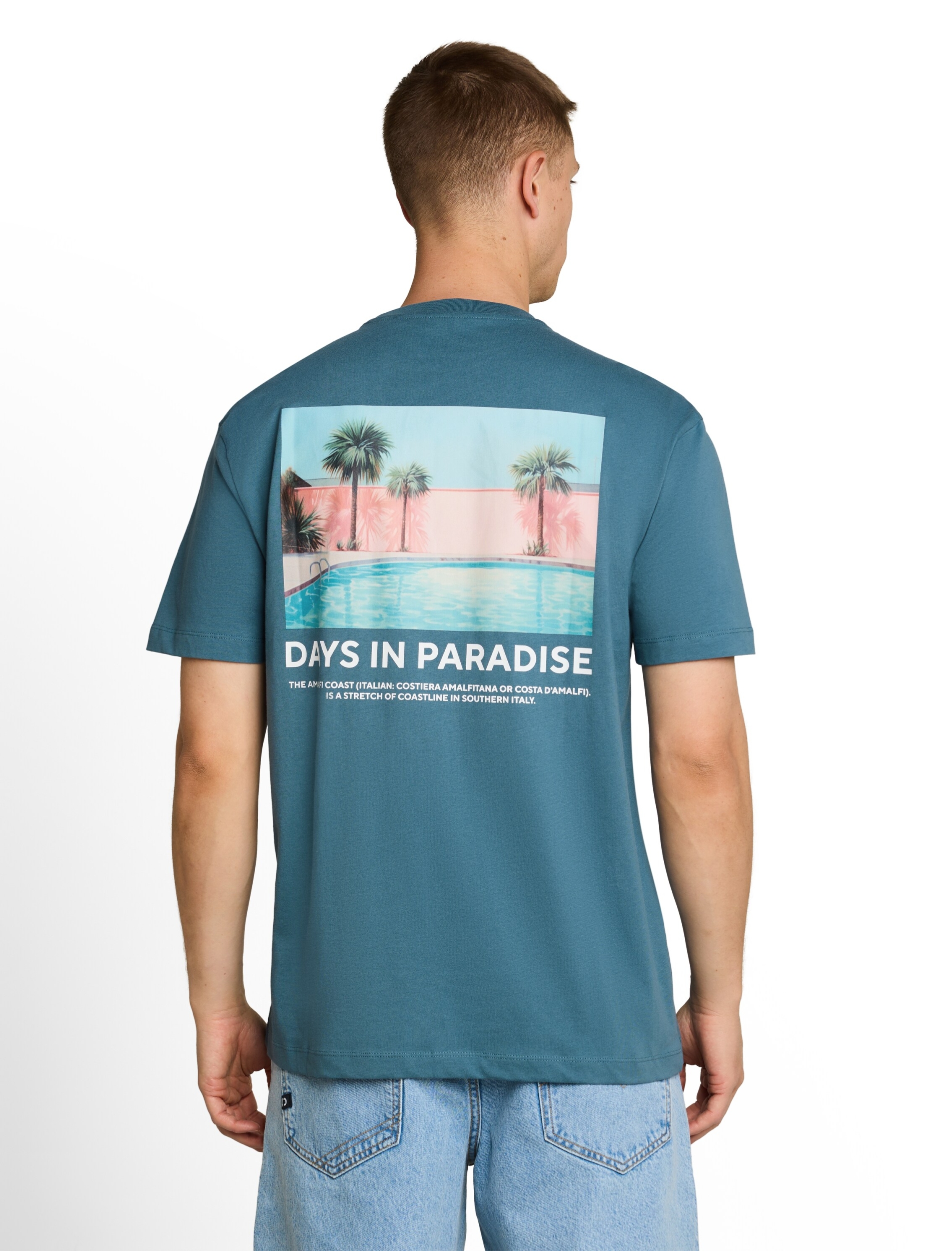 relaxed photo print t-shirt #4