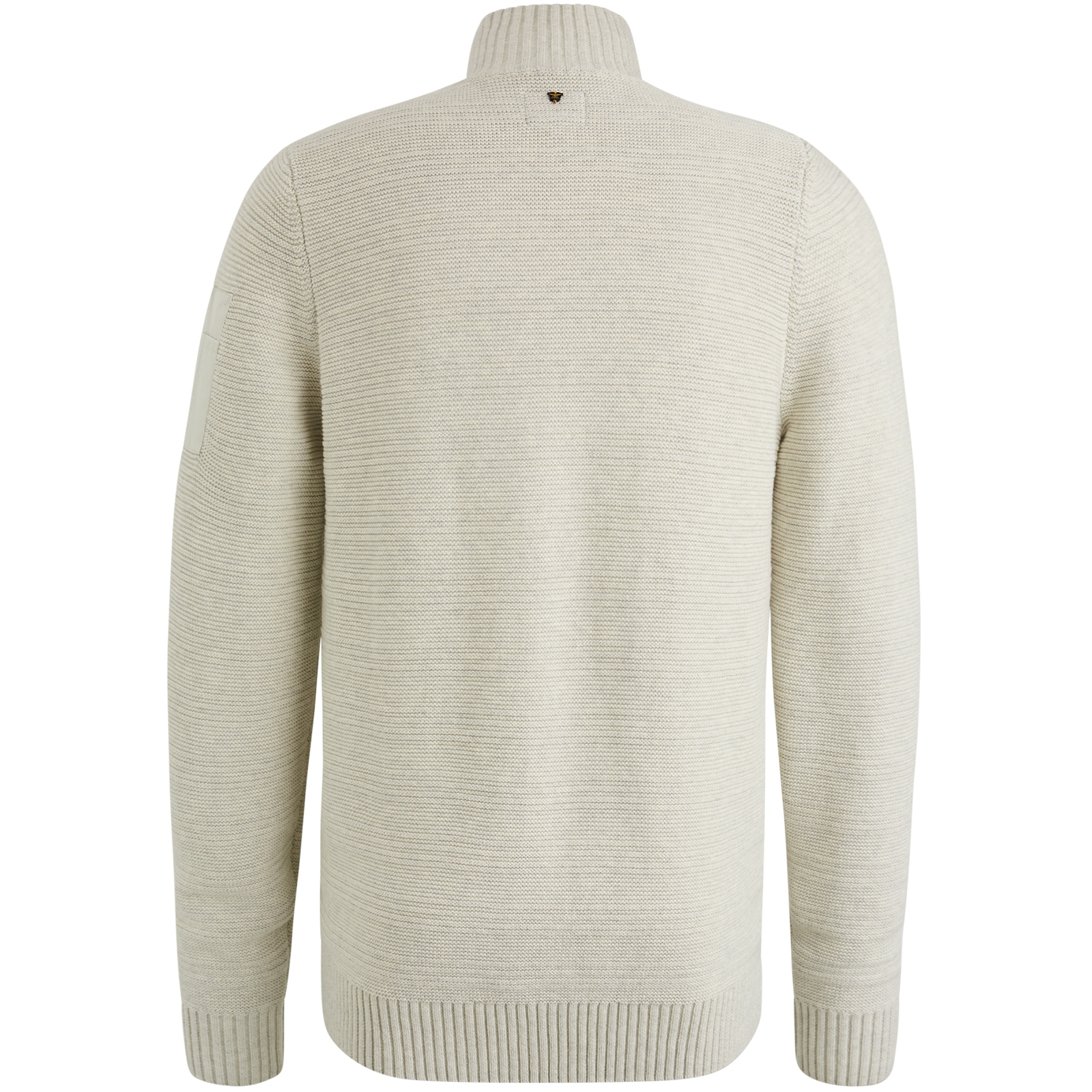 Zip jacket cotton structure knit #2