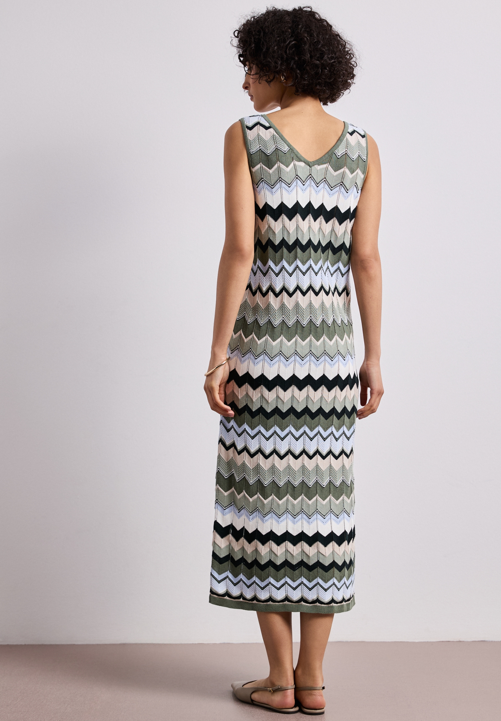 multicolor zig-zag dress #4