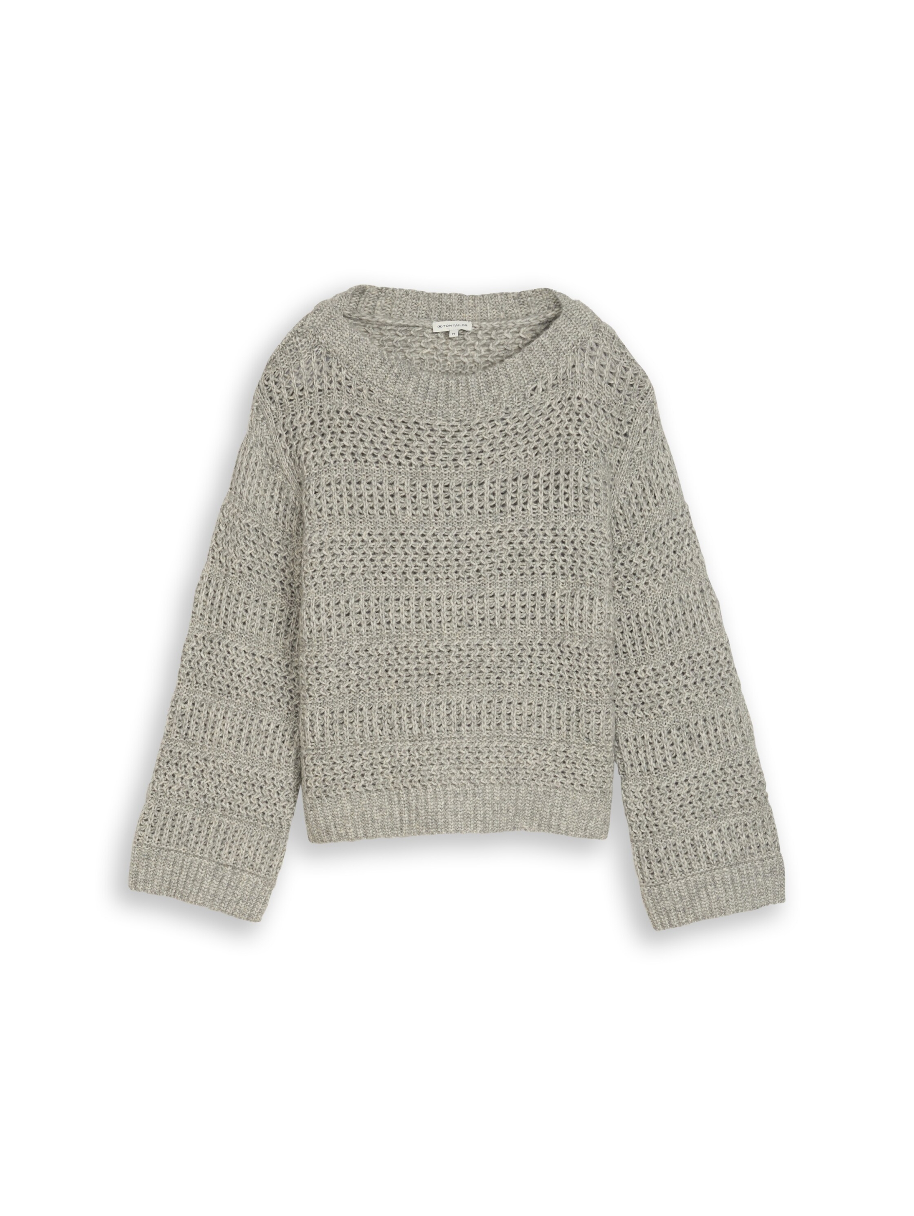 knit chunky structured sweater #1