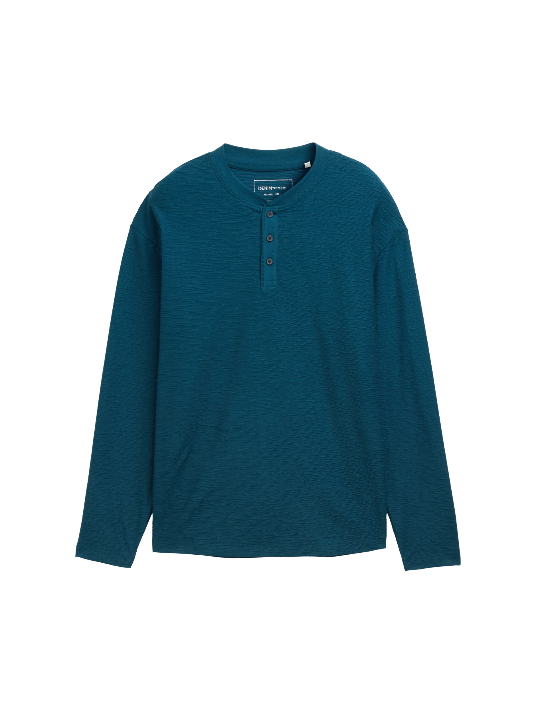 structured longsleeve henley #1