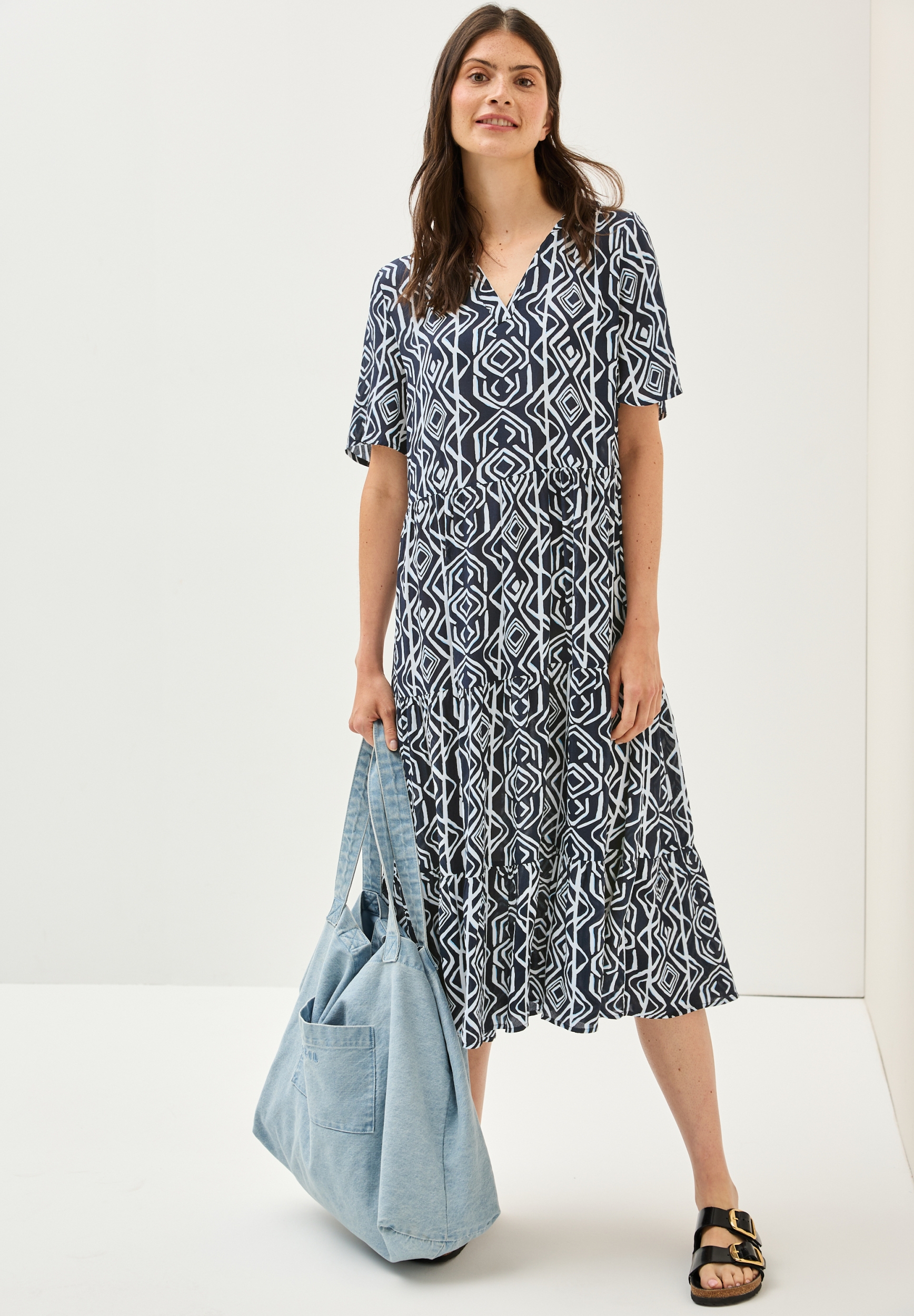 EOS_Big Grafic Print Dress #3
