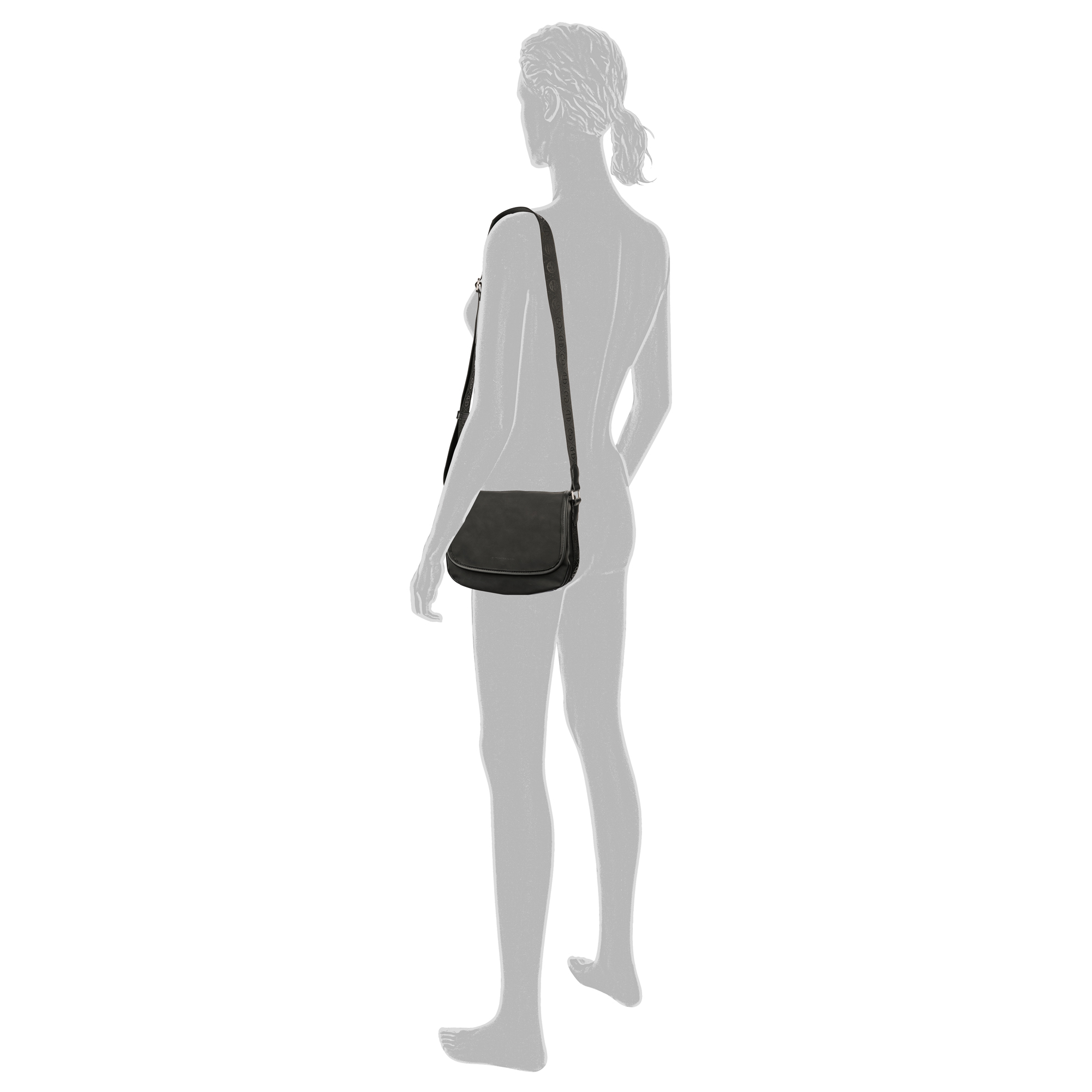 Yara, Saddle bag, black #4