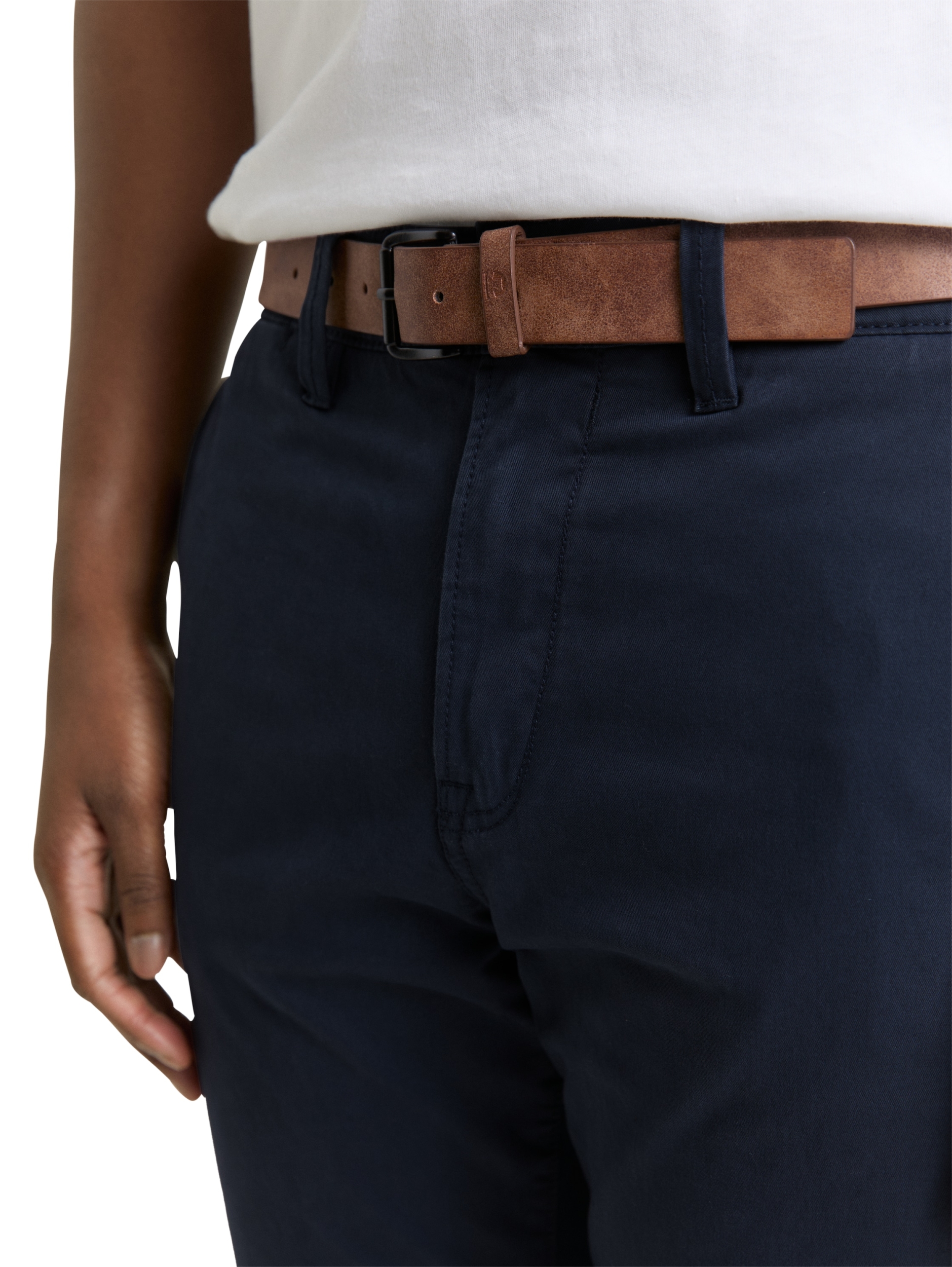 Slim Chino with belt #5
