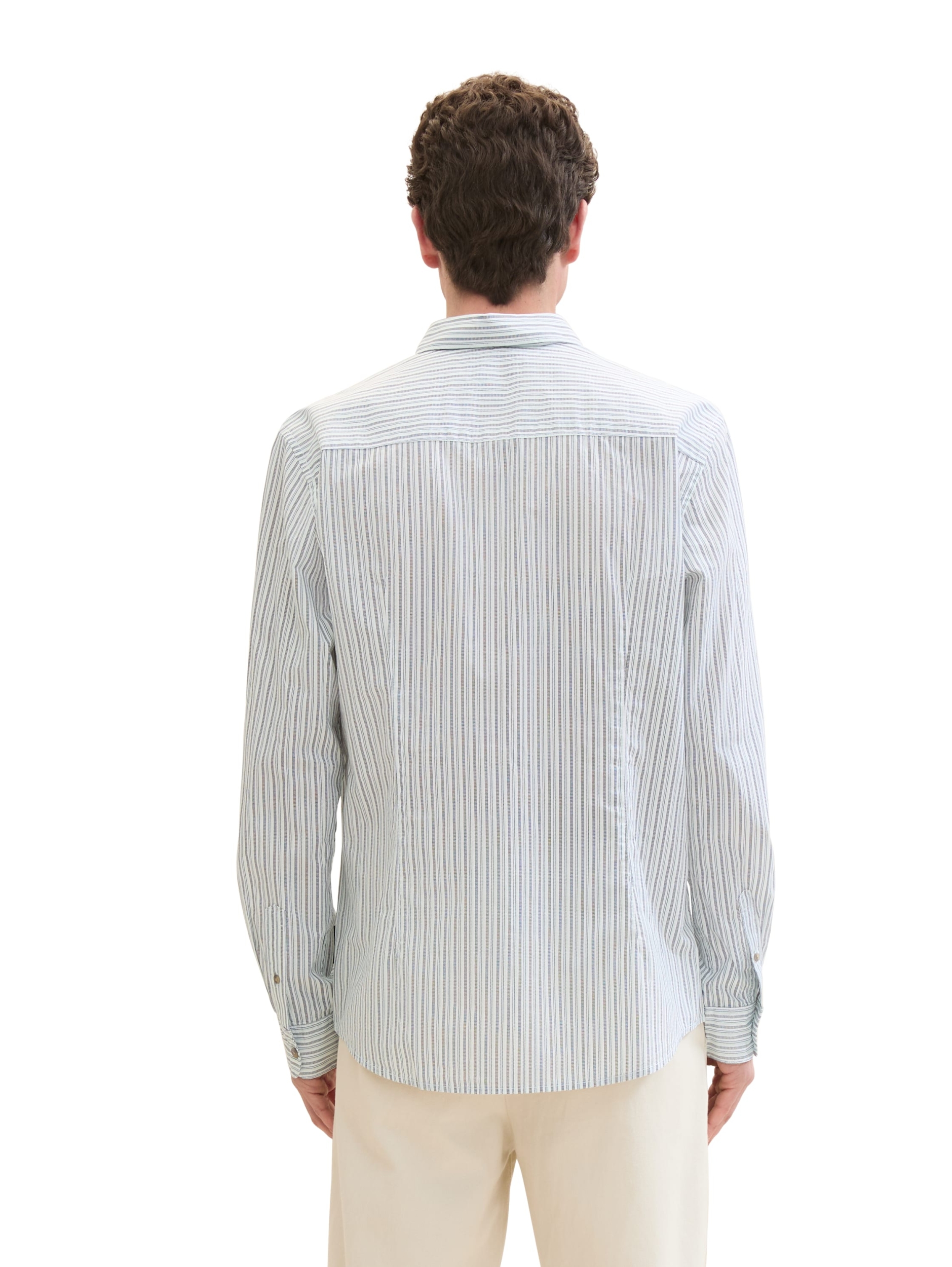 Poplin Hemd mit Print #5