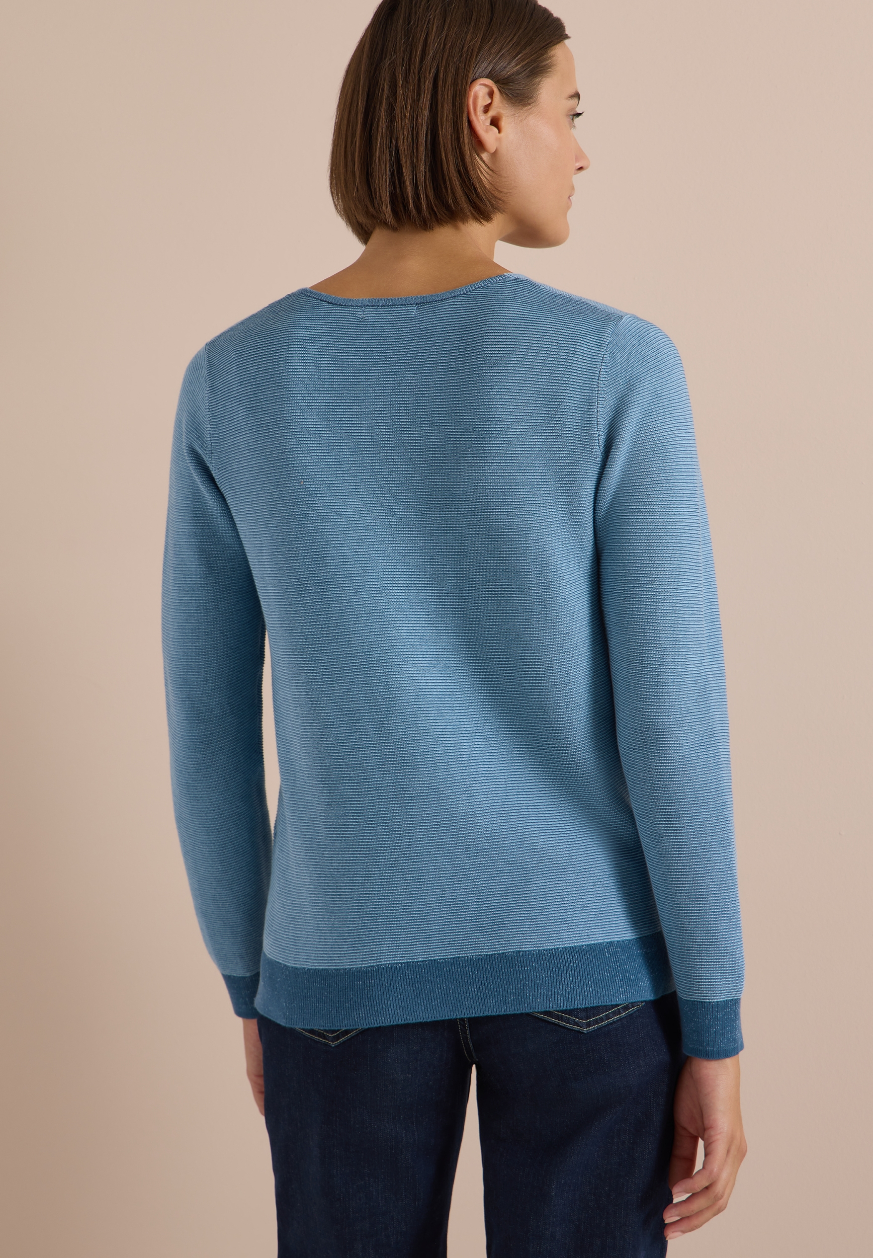 NOS 2-Tone V-Neck #4