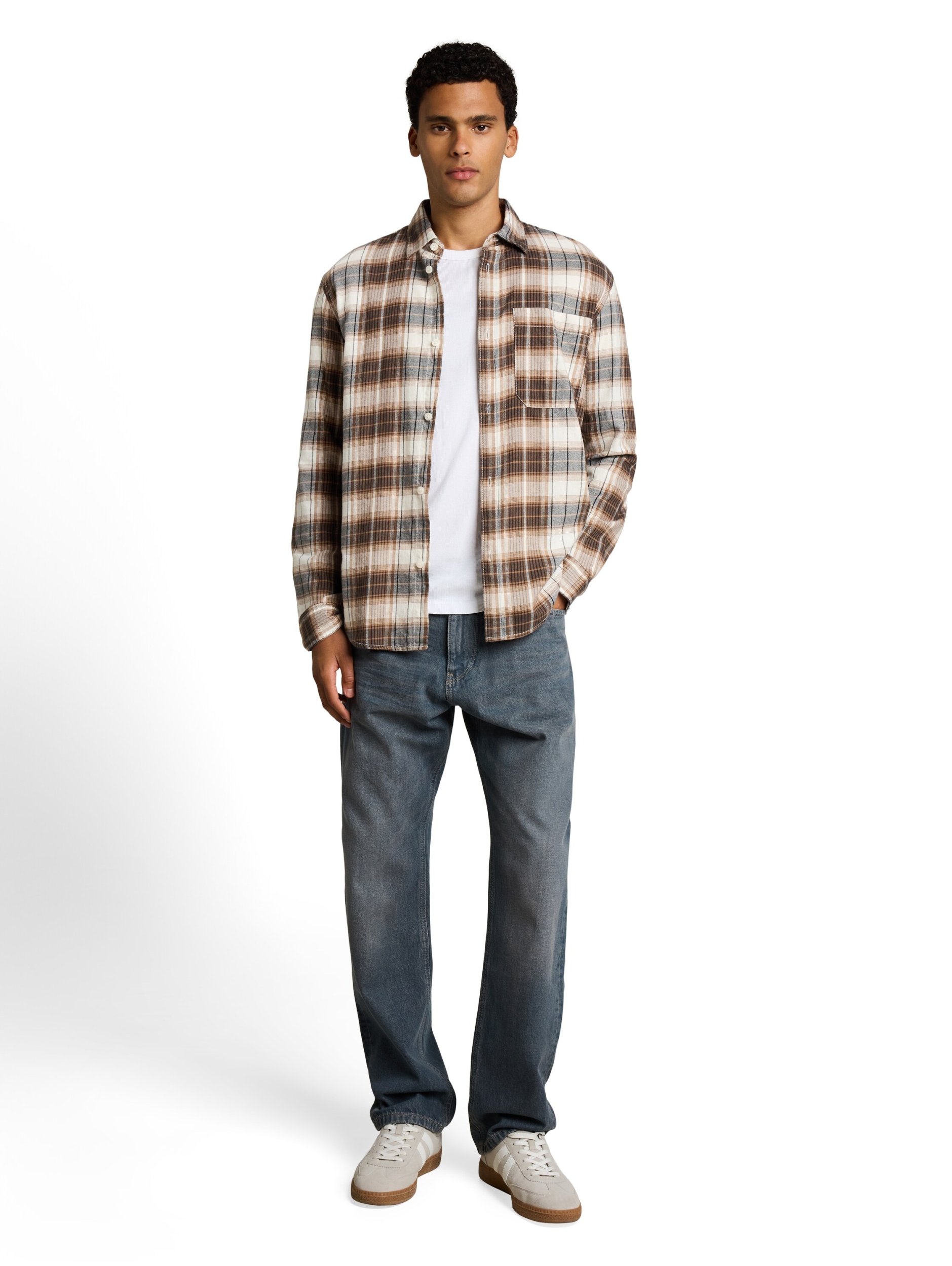 relaxed checked shirt #3