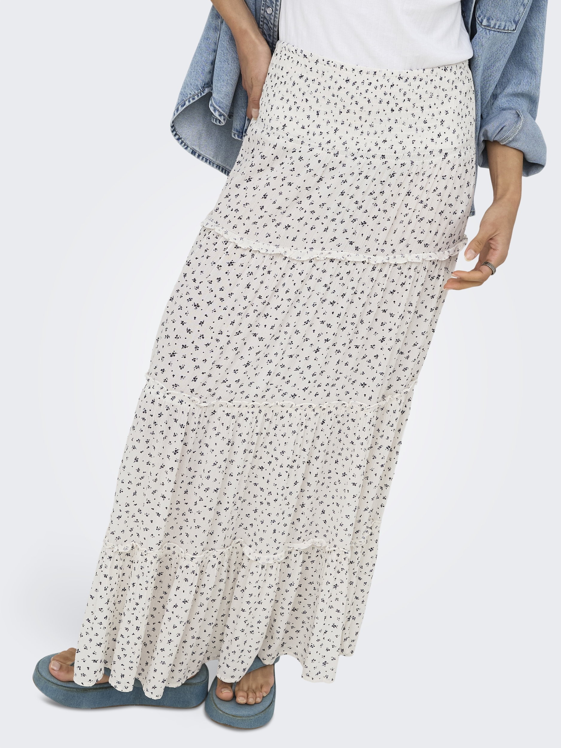 ONLFERNANDA LIFE LAYRED LONG SKIRTNOOS #7