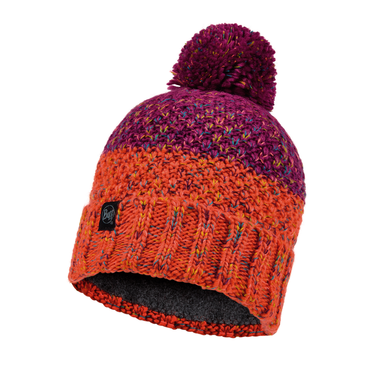 Knitted & Fleece Band Beanie #1