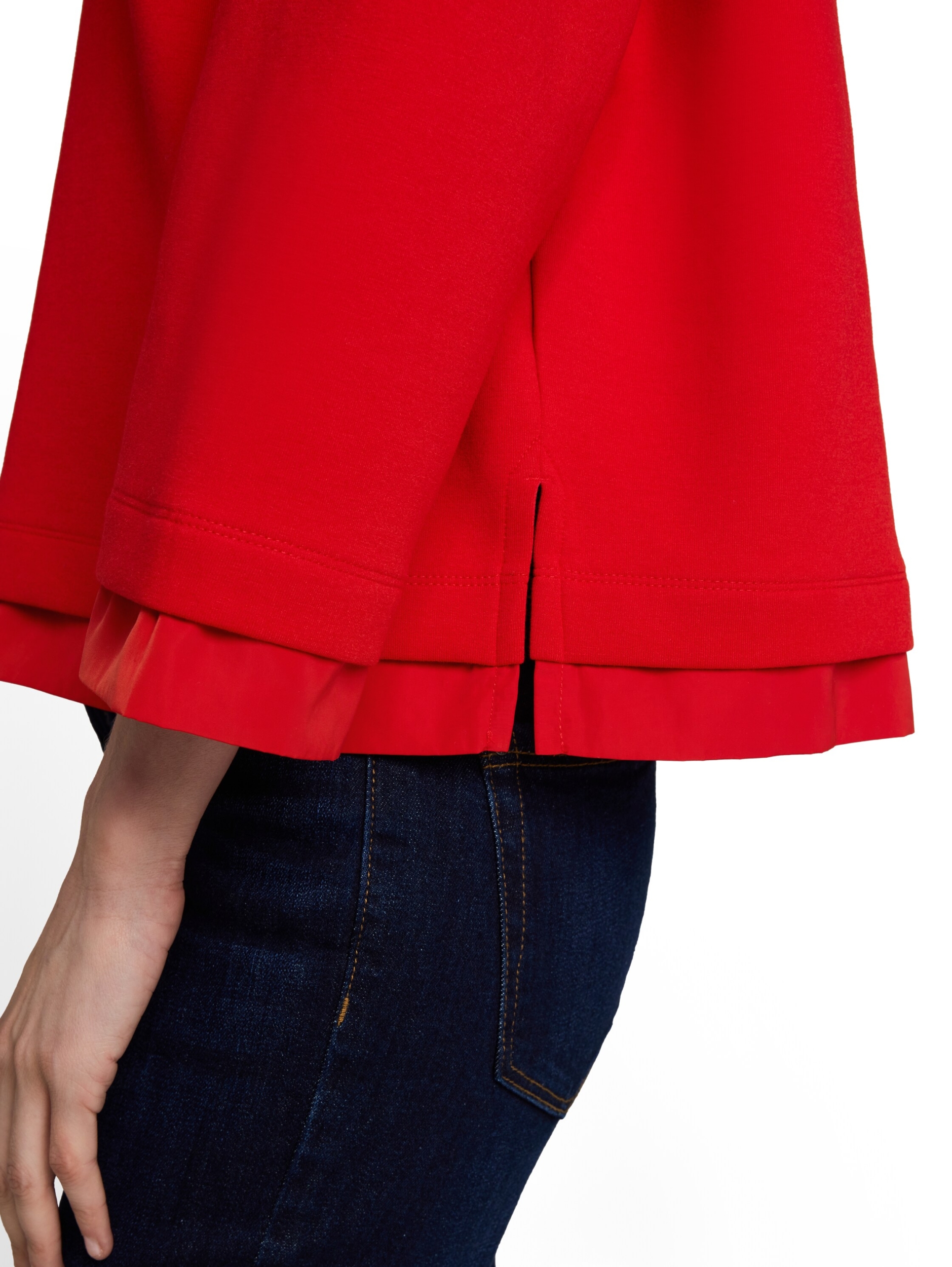 Sweatshirt boxy shape nylon de #6