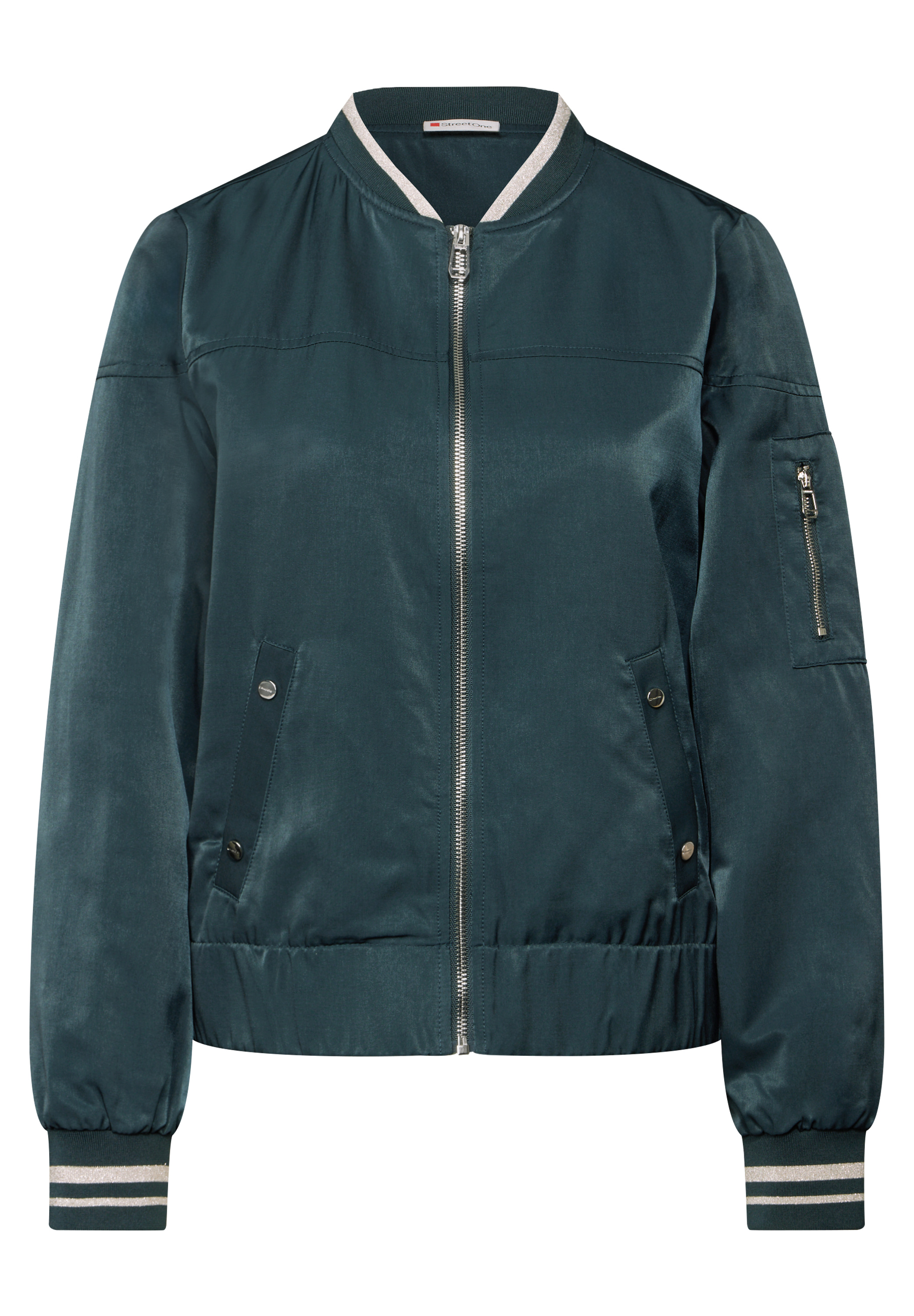 Satin Blouson
