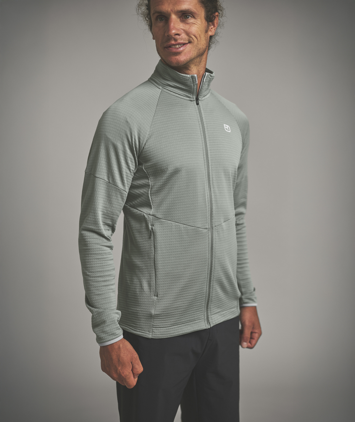 FLEECE LIGHT GRID JACKET M #4