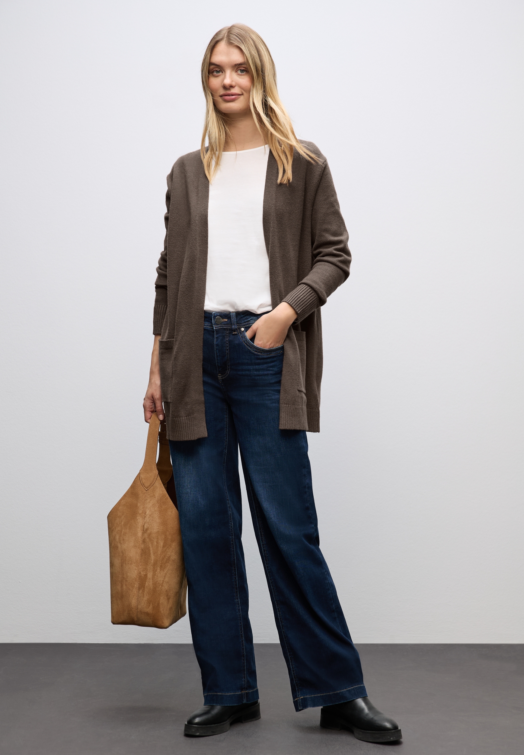 LTD QR_cosy open cardigan #5
