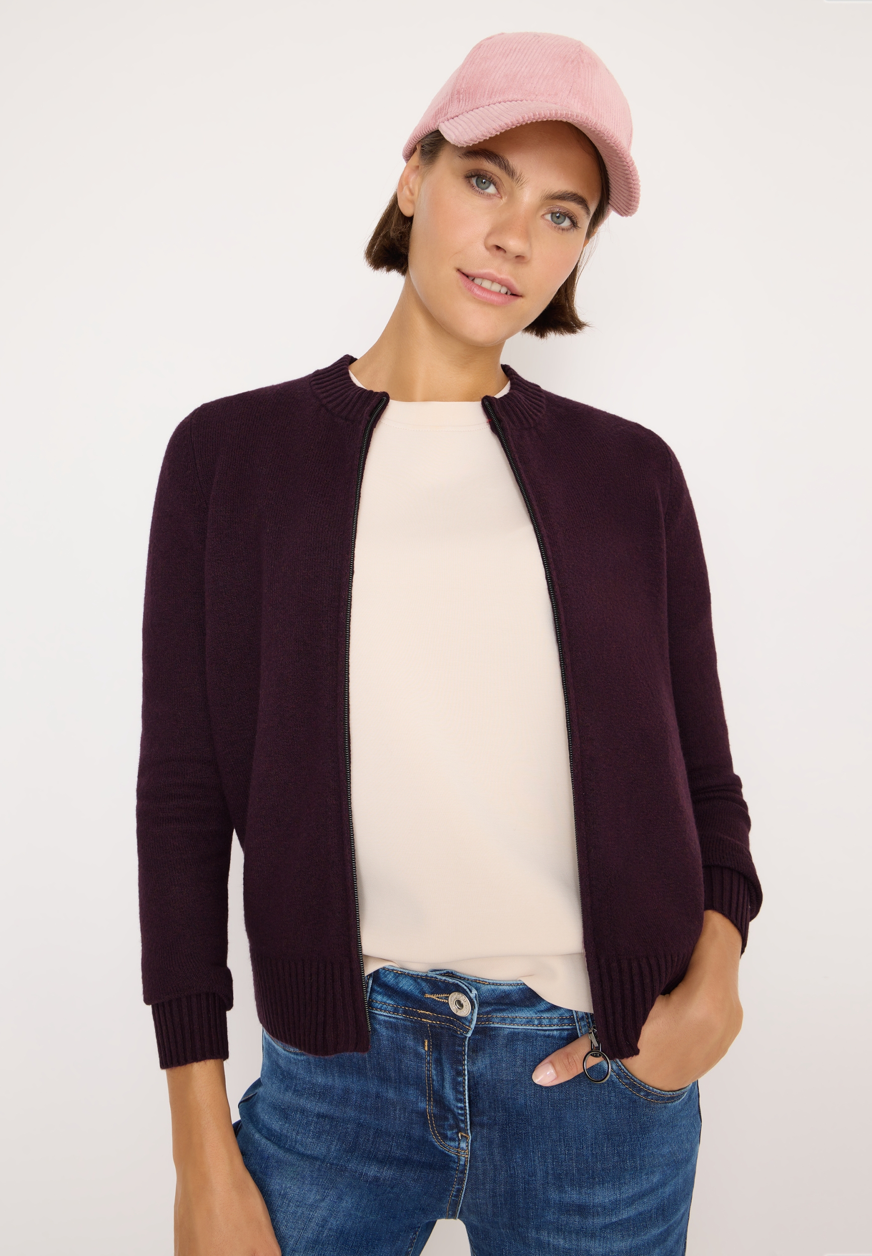 NOS_Cosy Zipper cardigan #3