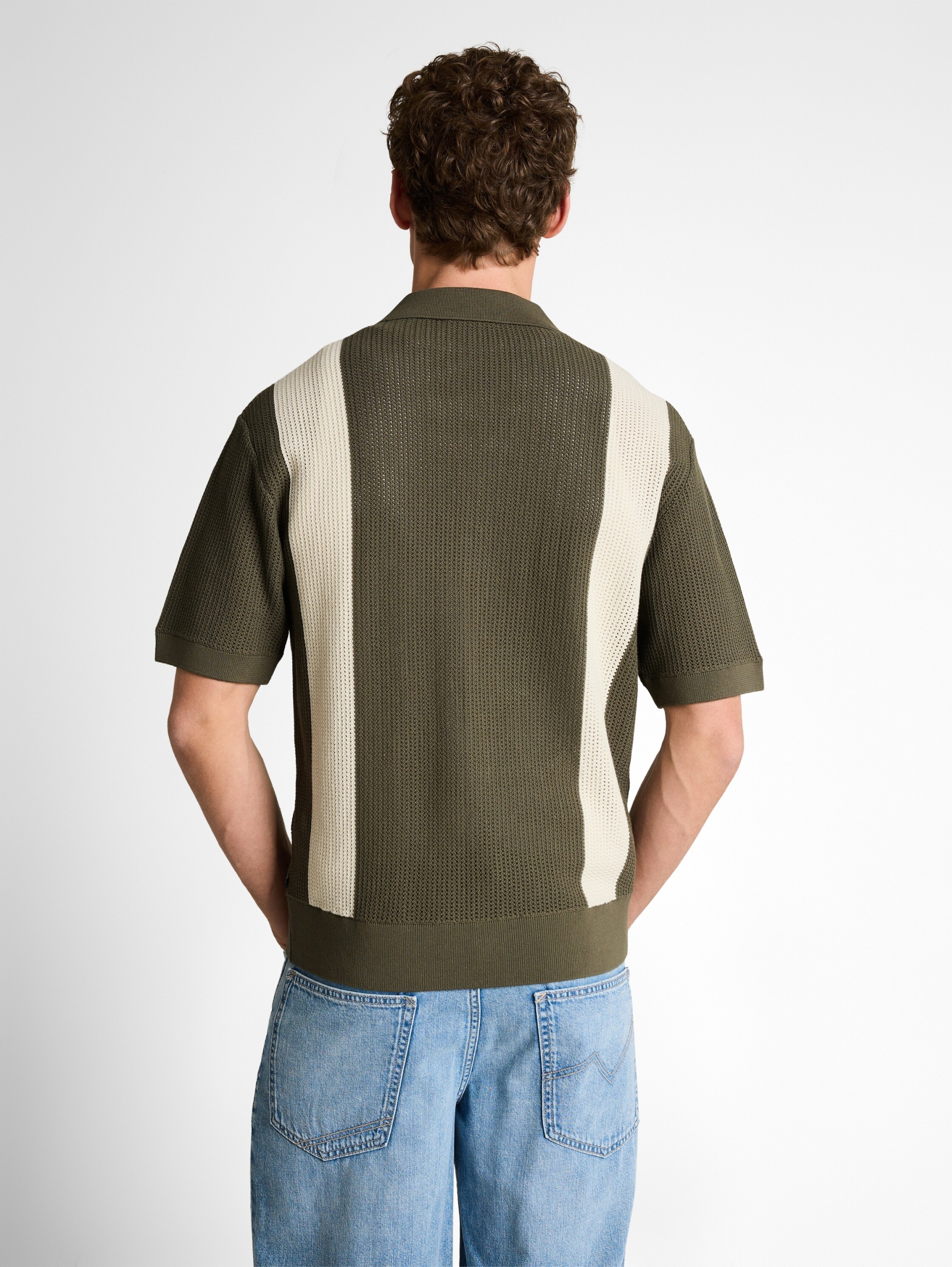 open knit polo #4