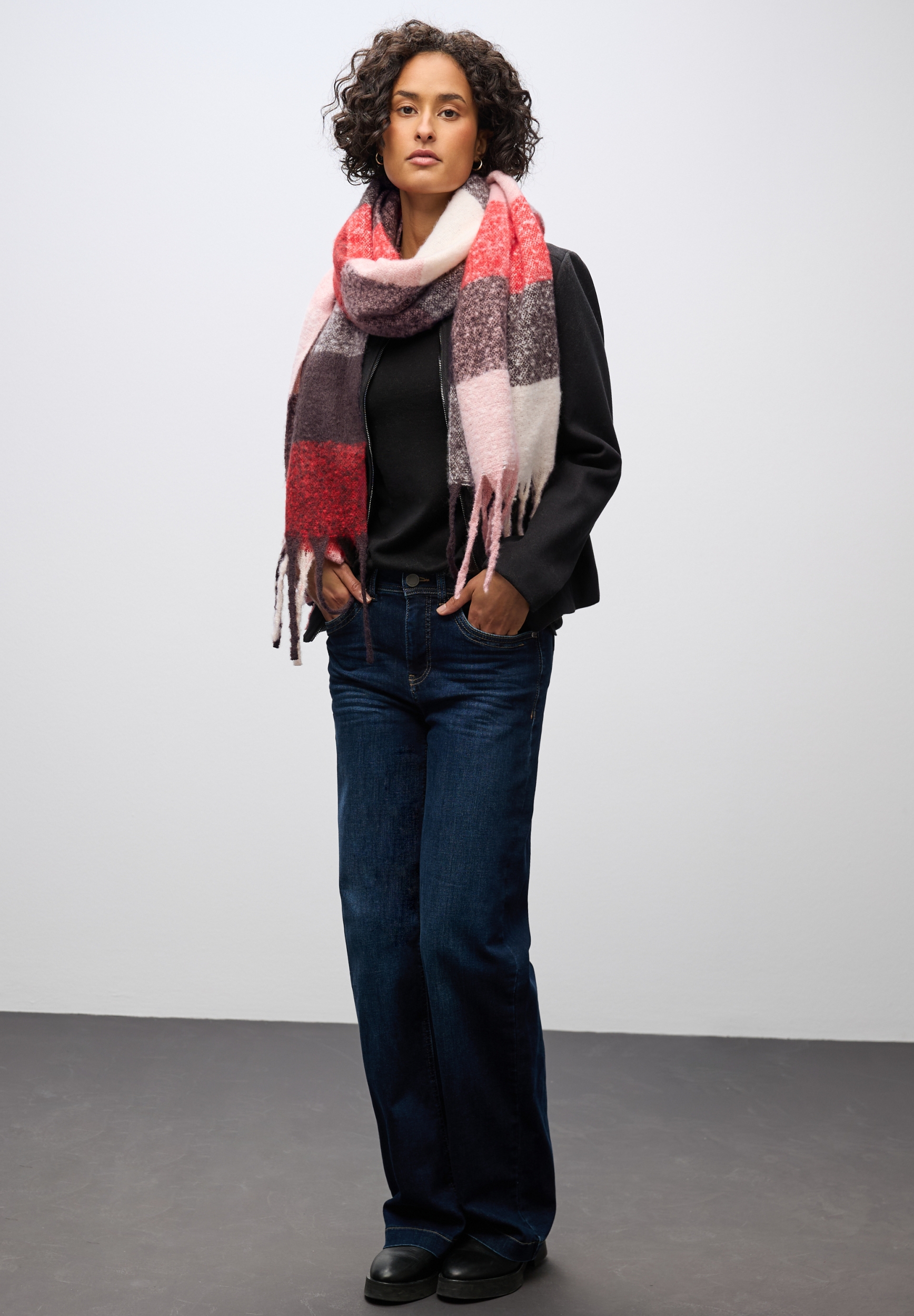 Big Cosy Madras Check Longscar #5