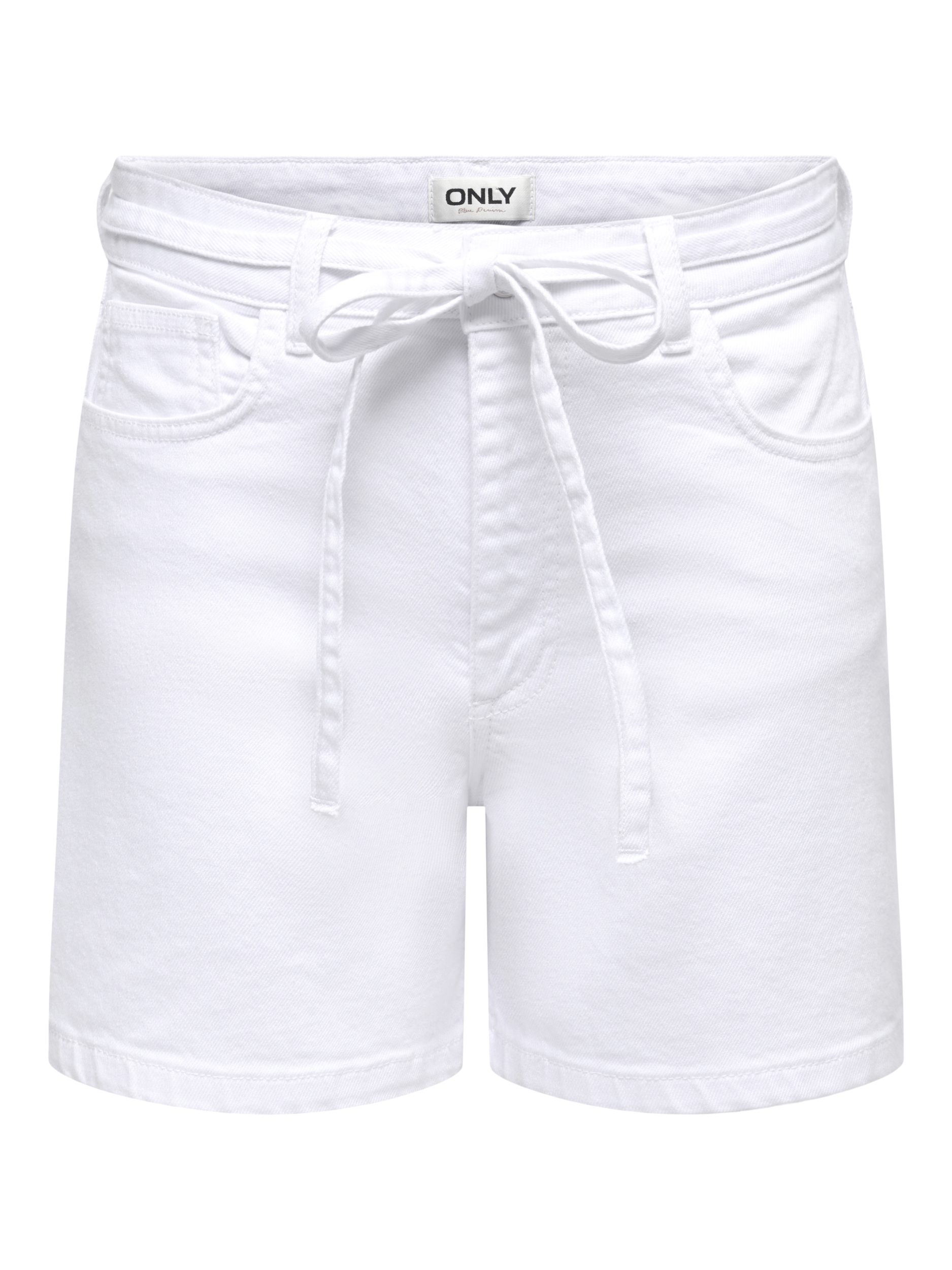 ONLGIANNA MW BELTED SHORTS AZG DNMNOOS #1
