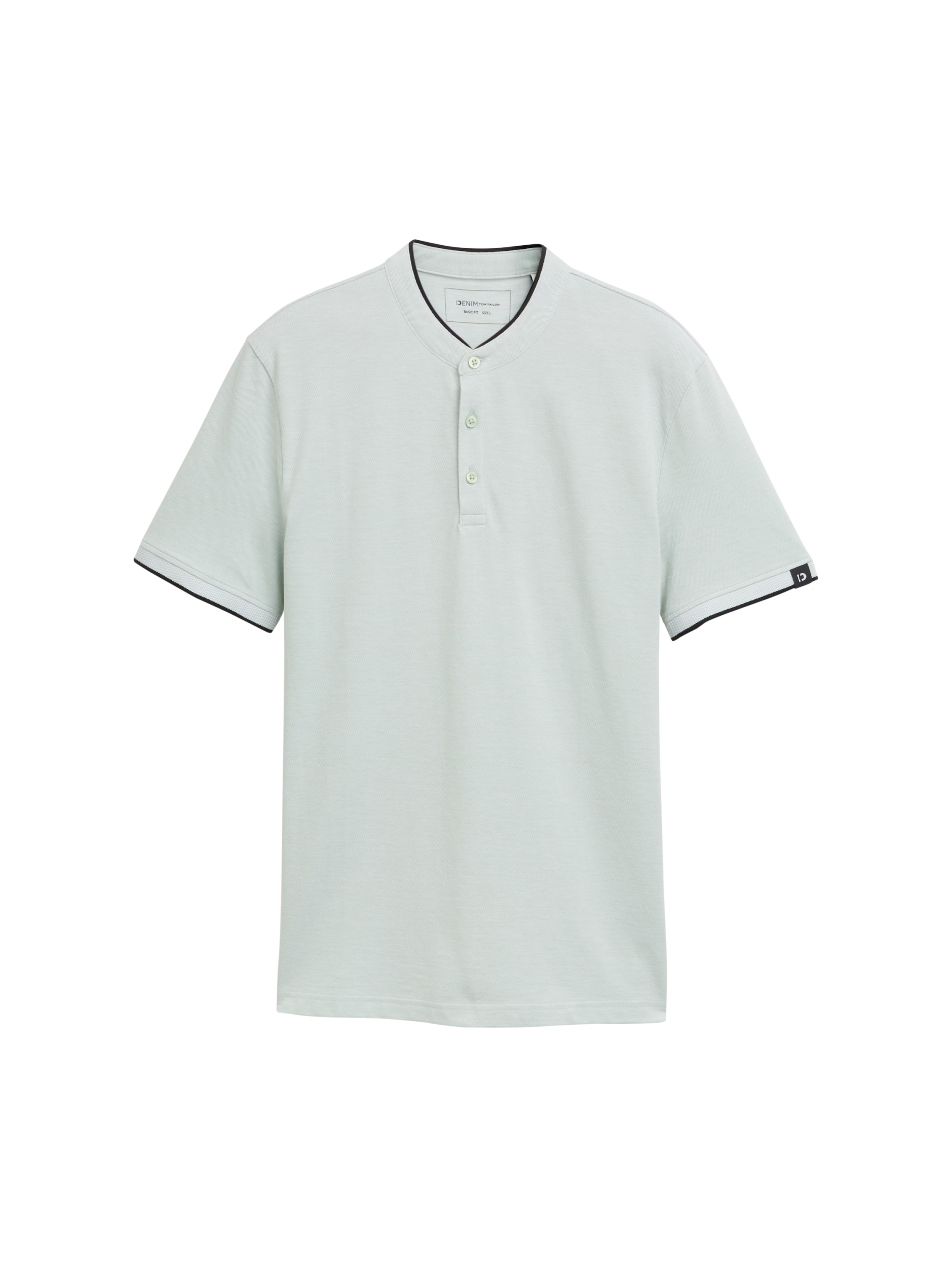 stand up collar polo #1