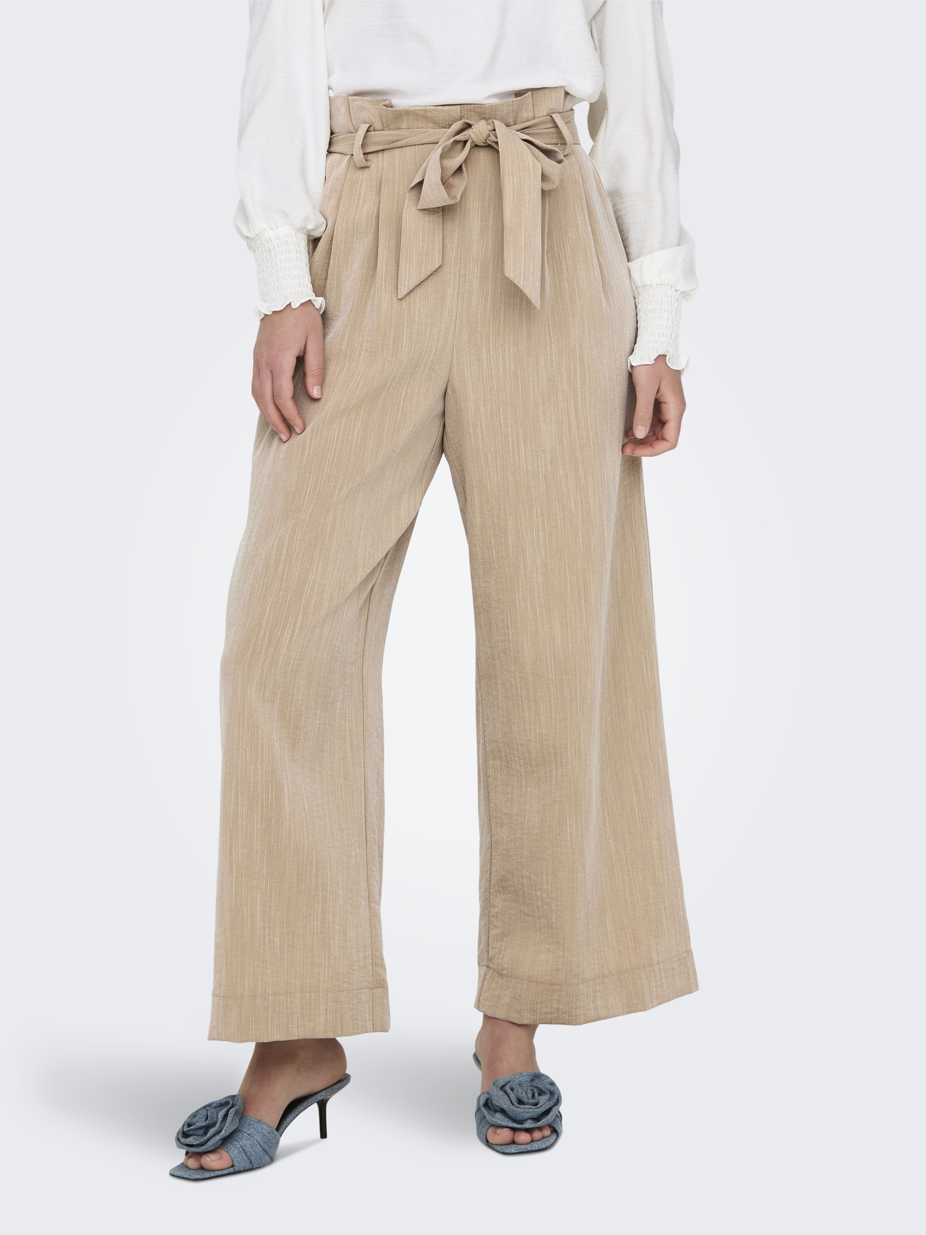 ONLMARSA SOLID PAPERBAG PANT WVN NOOS #3