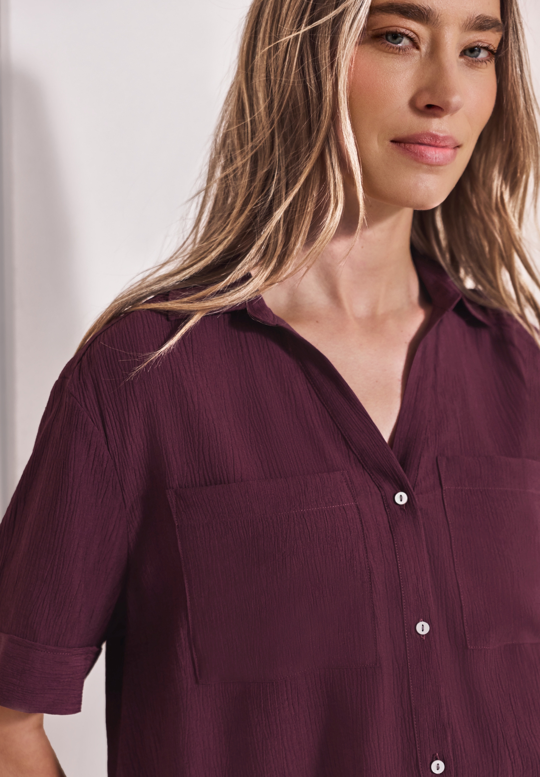 LTD QR Buttoned shirtcollar bl #6