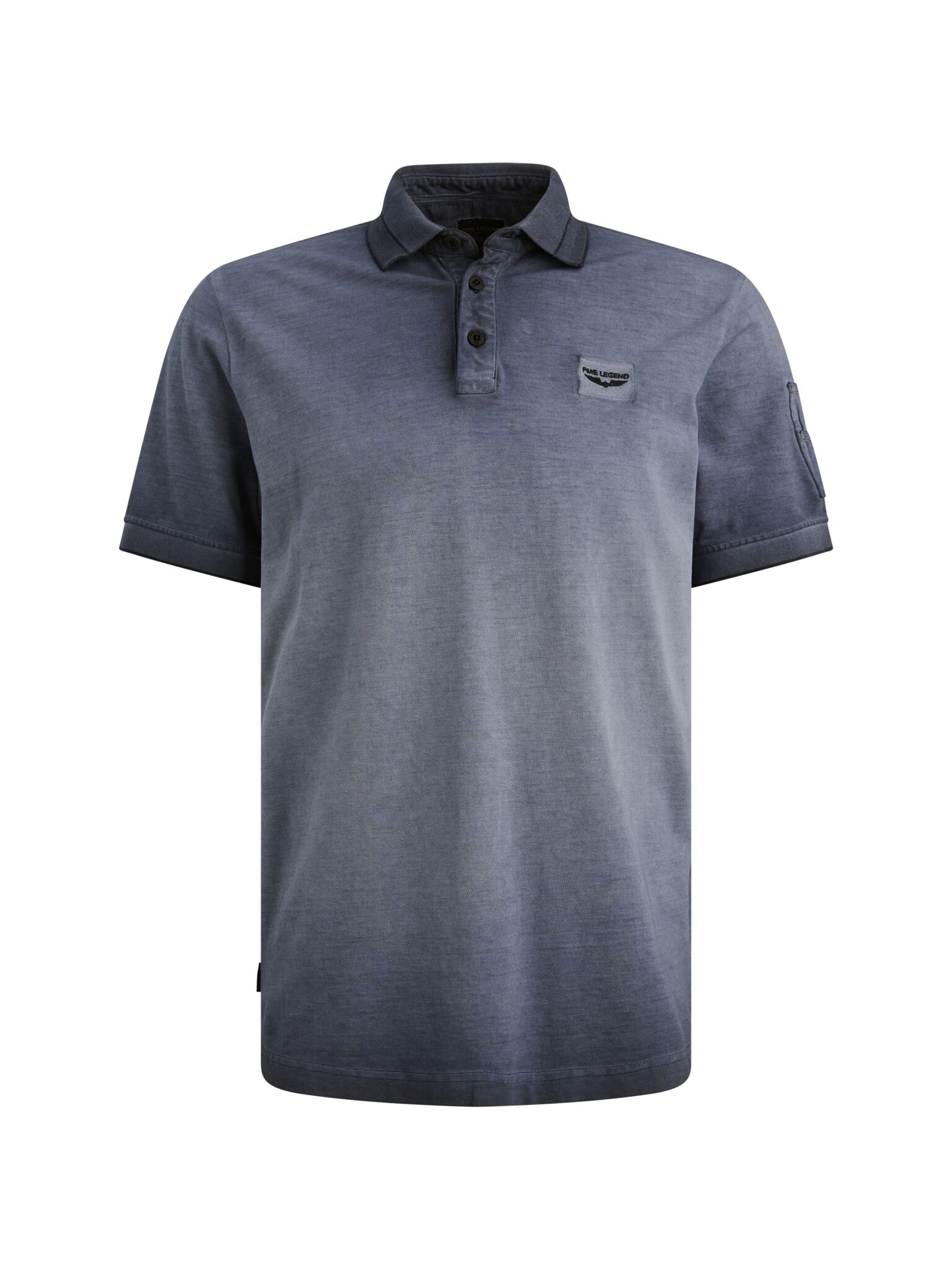 Short sleeve polo cold dye pique #1