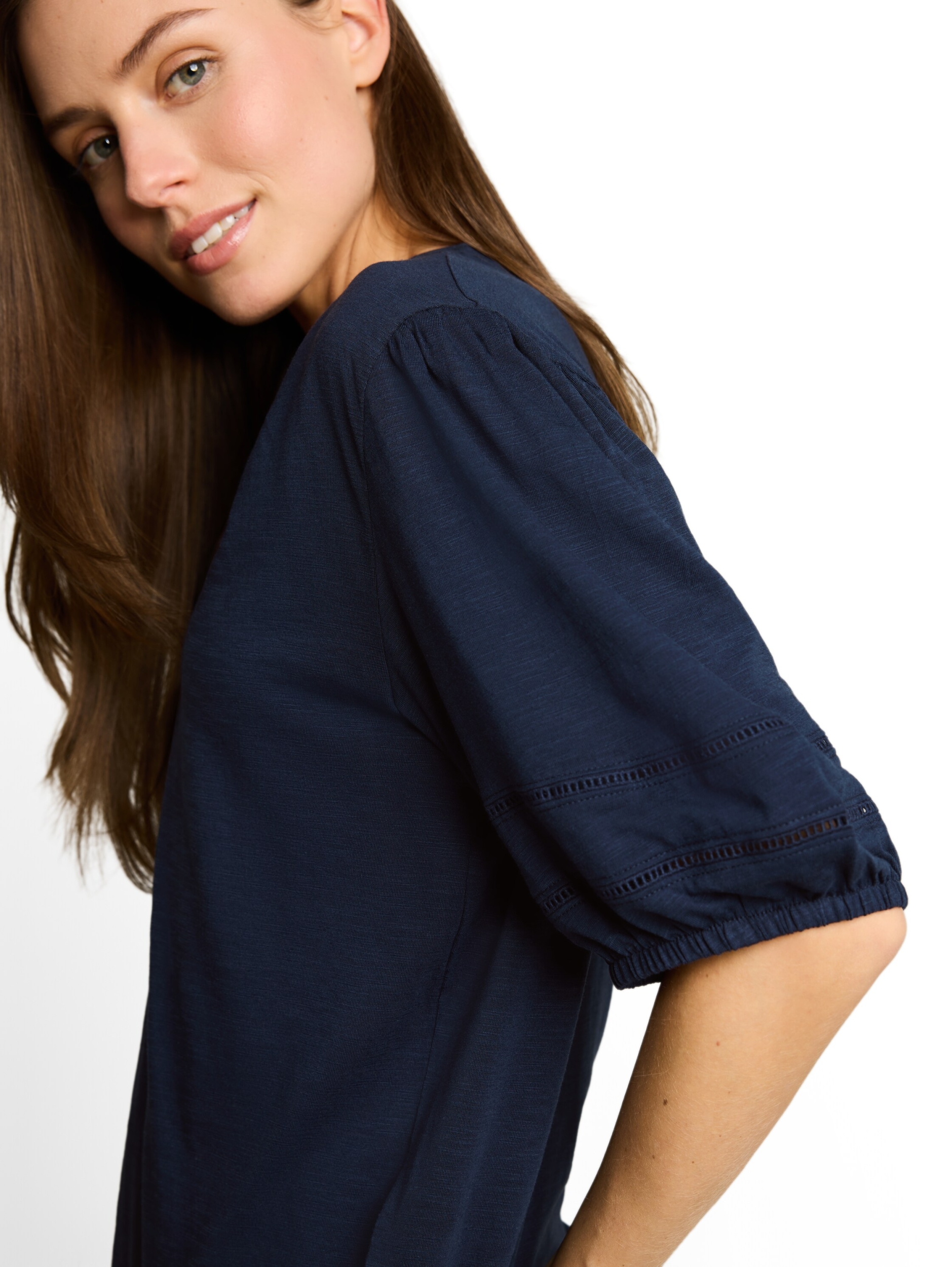 T-Shirt blouse with laces #6