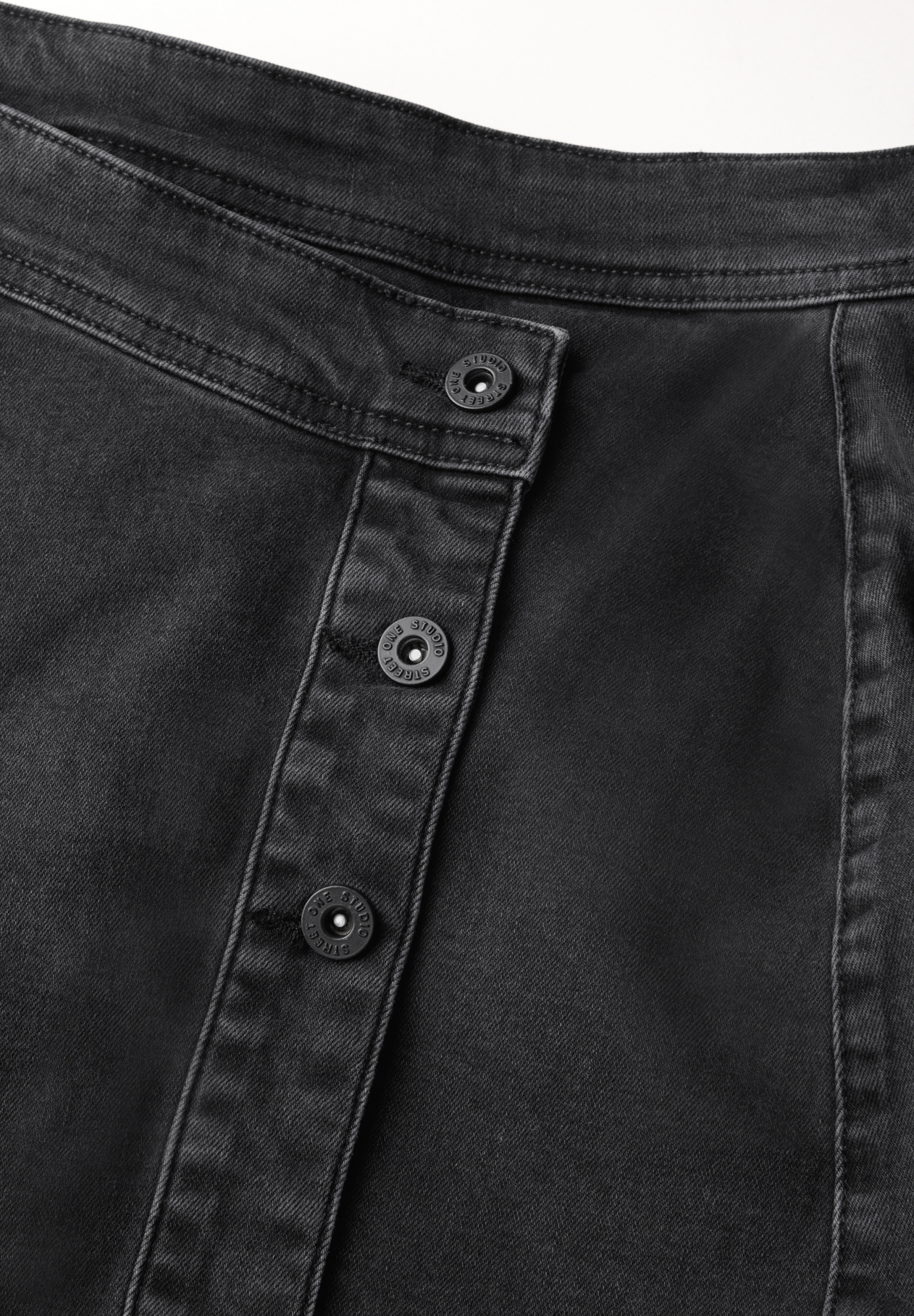 Jeansrock in Wickel-Optik #3
