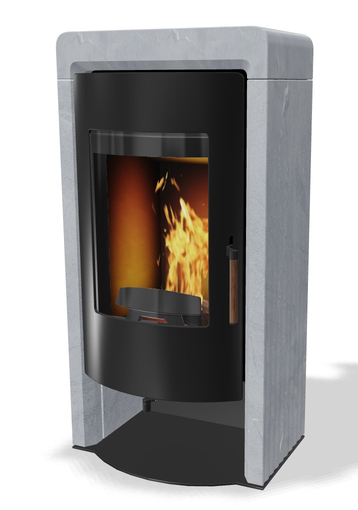 FOX III RAP, Speckstein, Korpus schwarz #1