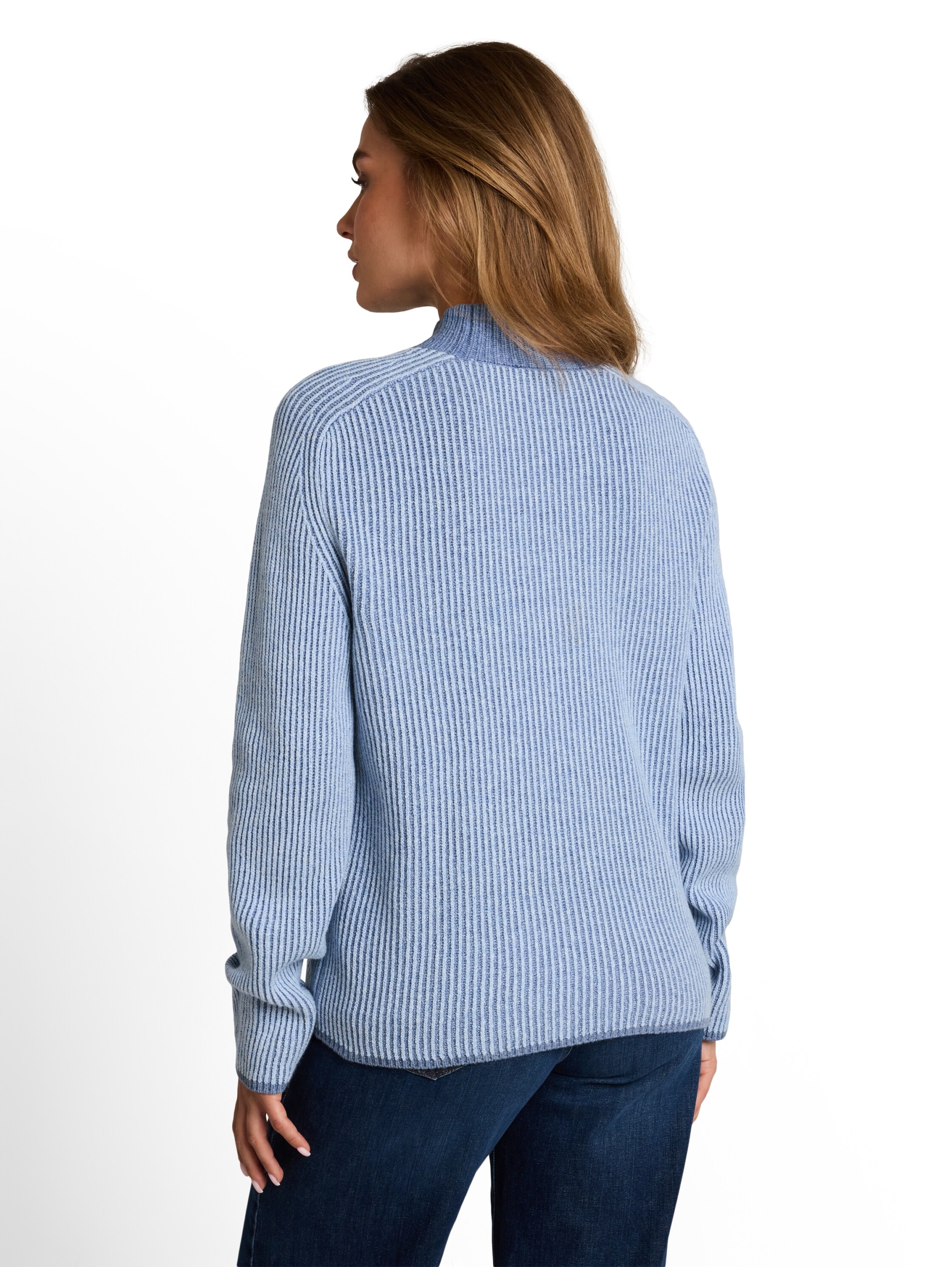 knit plaited rib crewneck #4