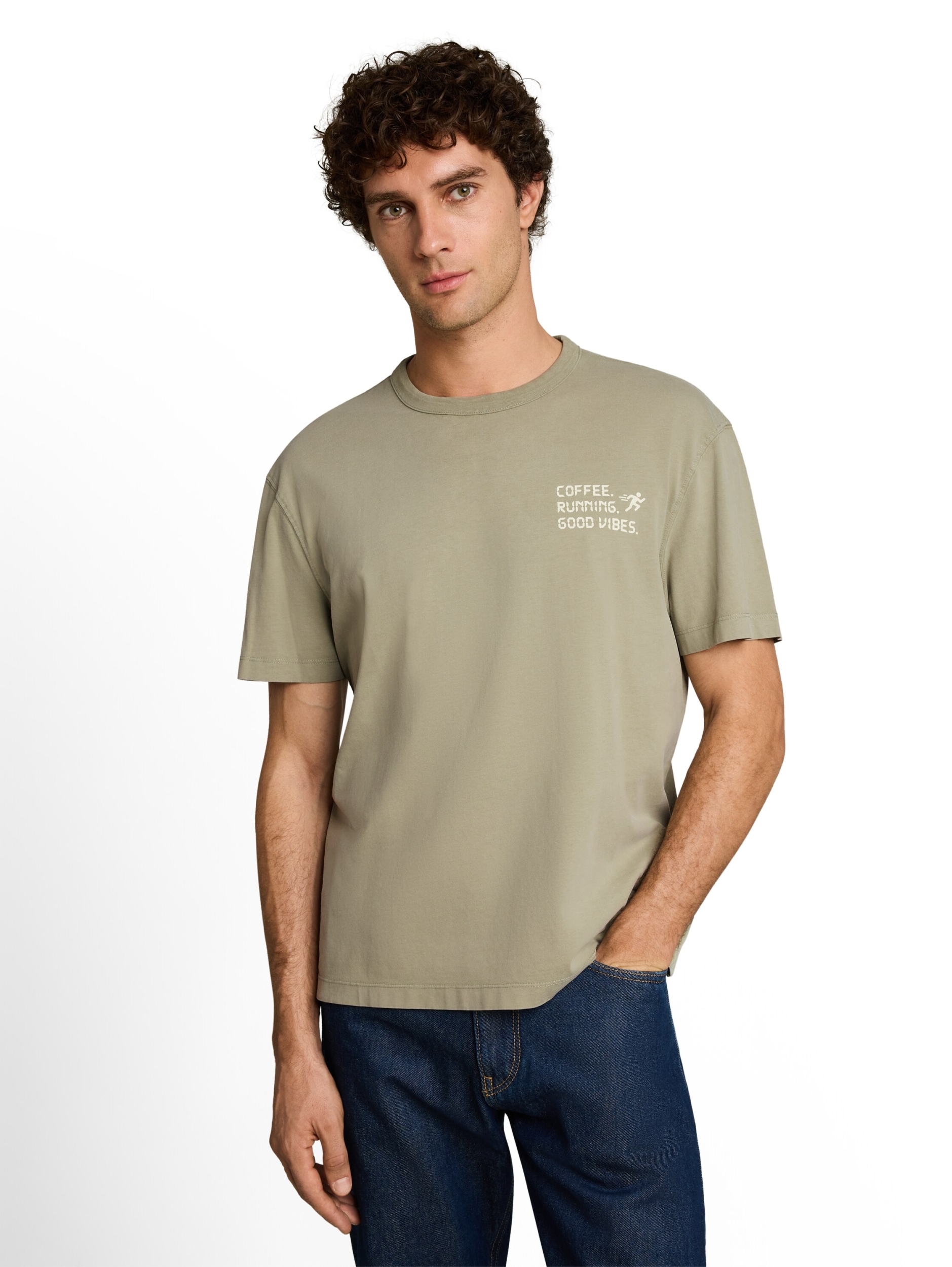 relaxed overdye print t-shirt #5