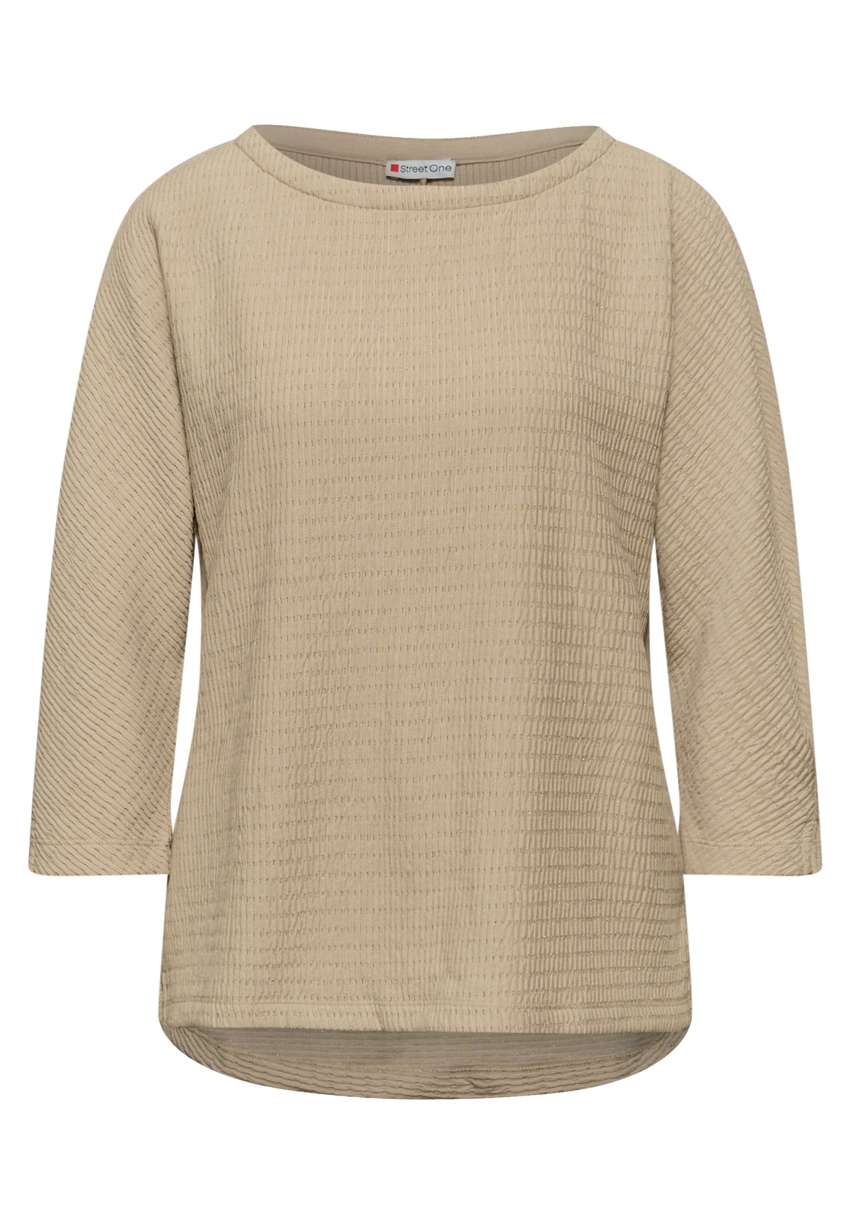 EOS_Structured shirt w. lurex #1