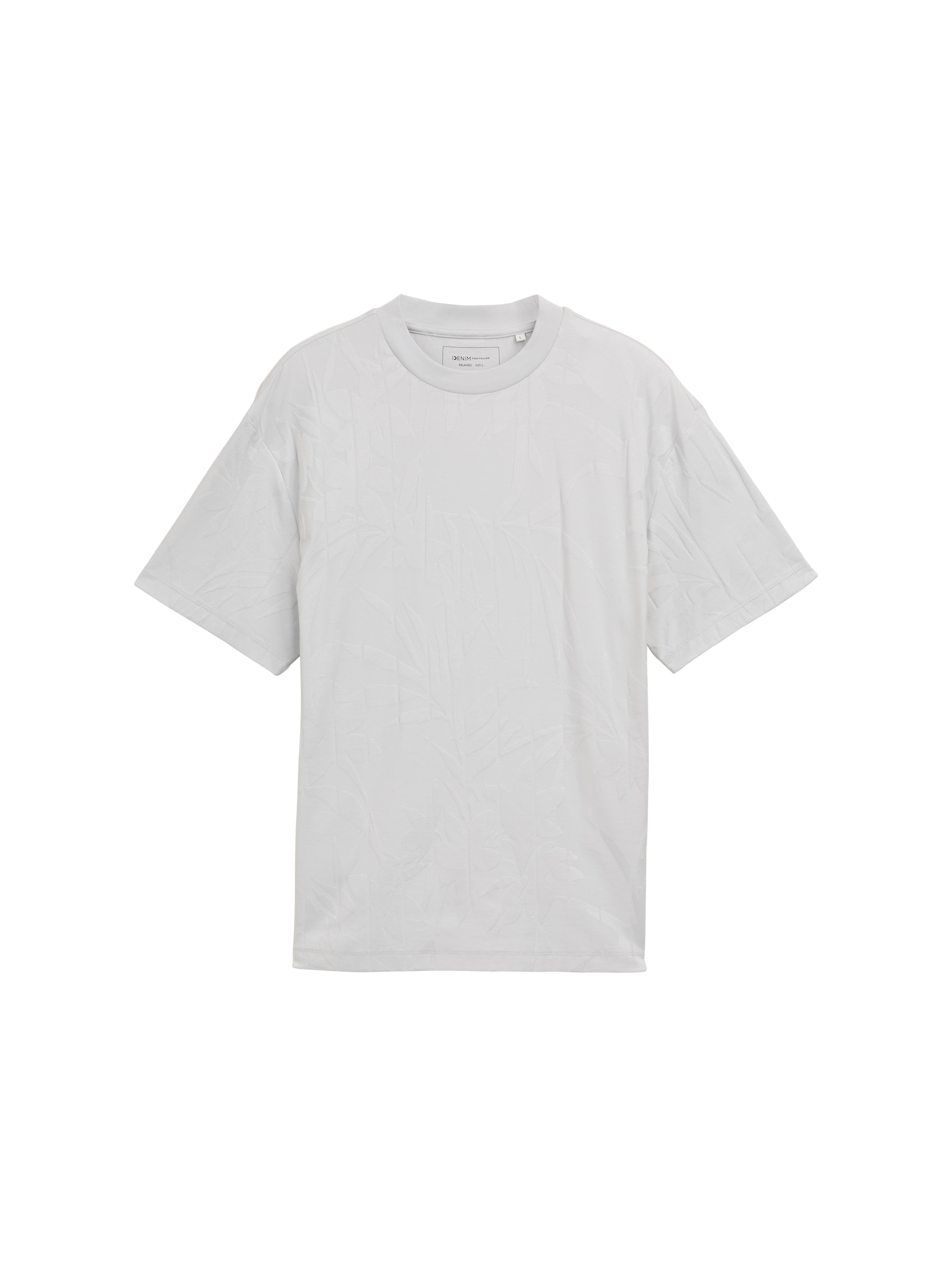 Relaxed Fit Jacquard T-Shirt