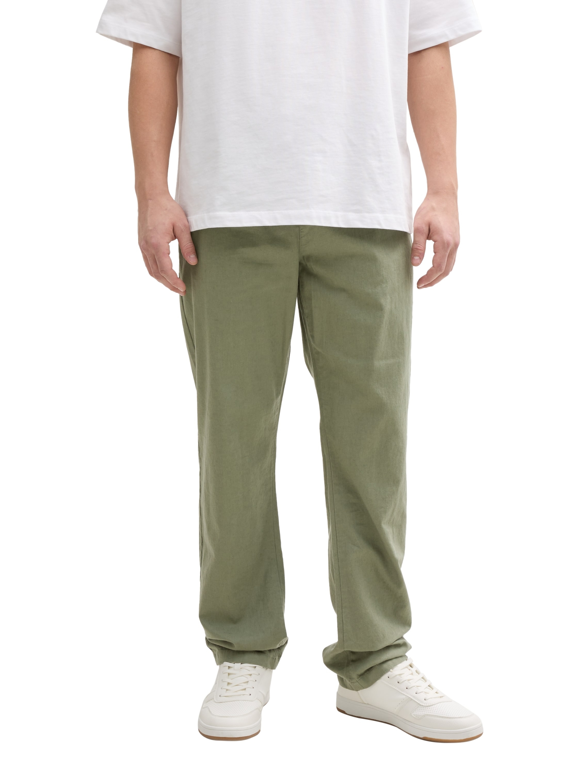 Loose Fit Hose mit Leinenanteil #2