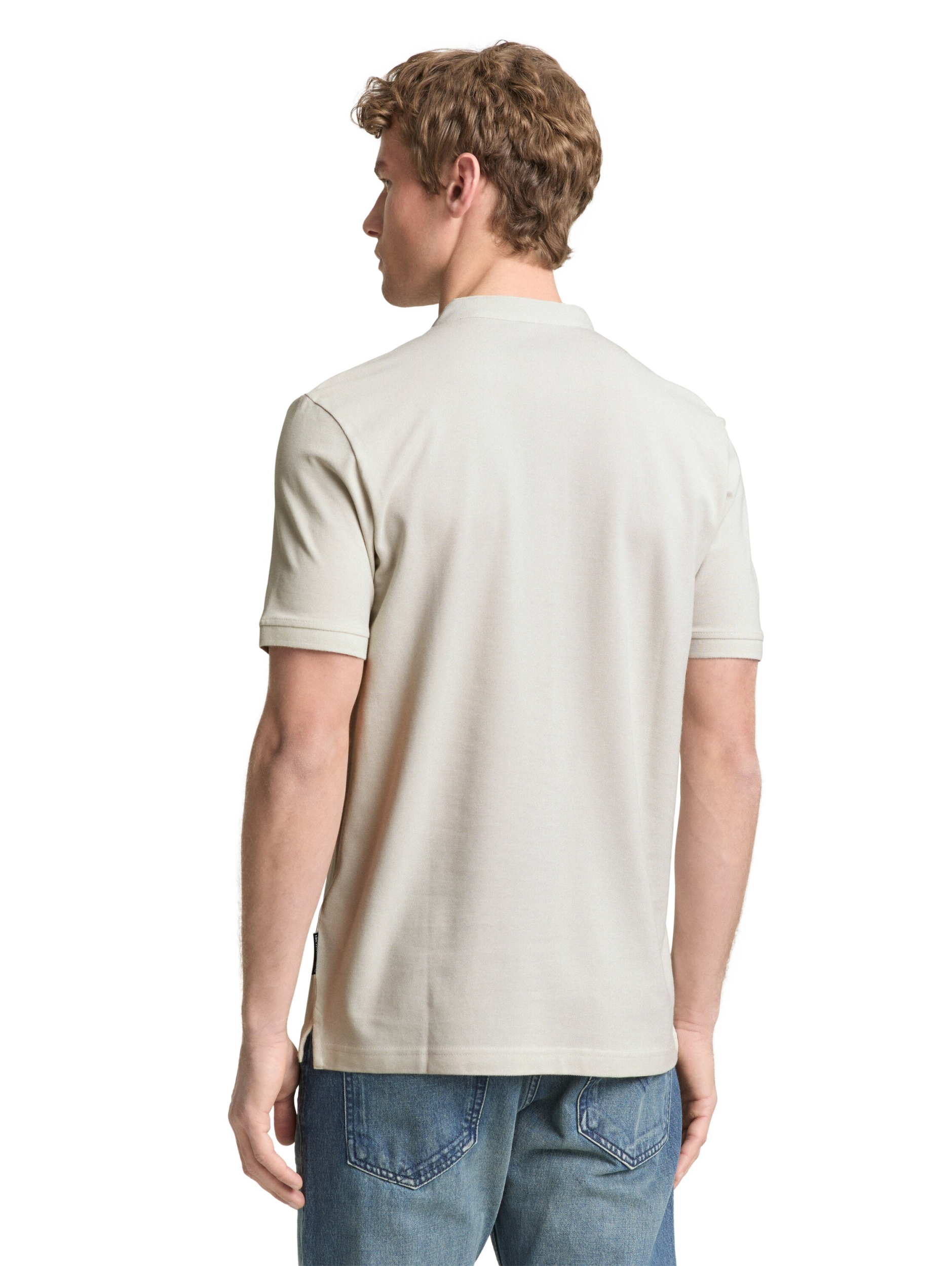 stand up collar polo #4